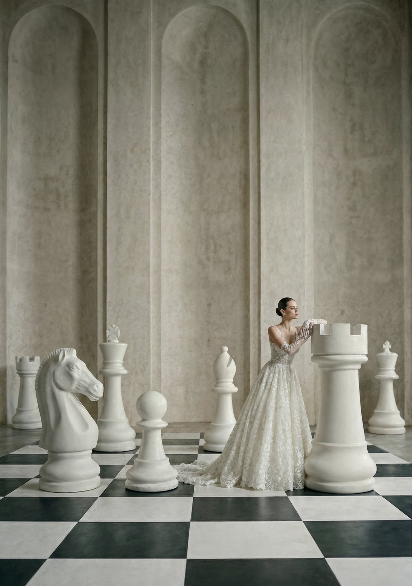 Chess Move Digital Backdrop Set