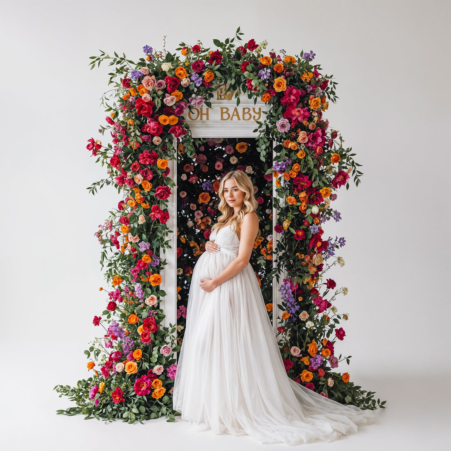 Baby Phone Digital Backdrop Set