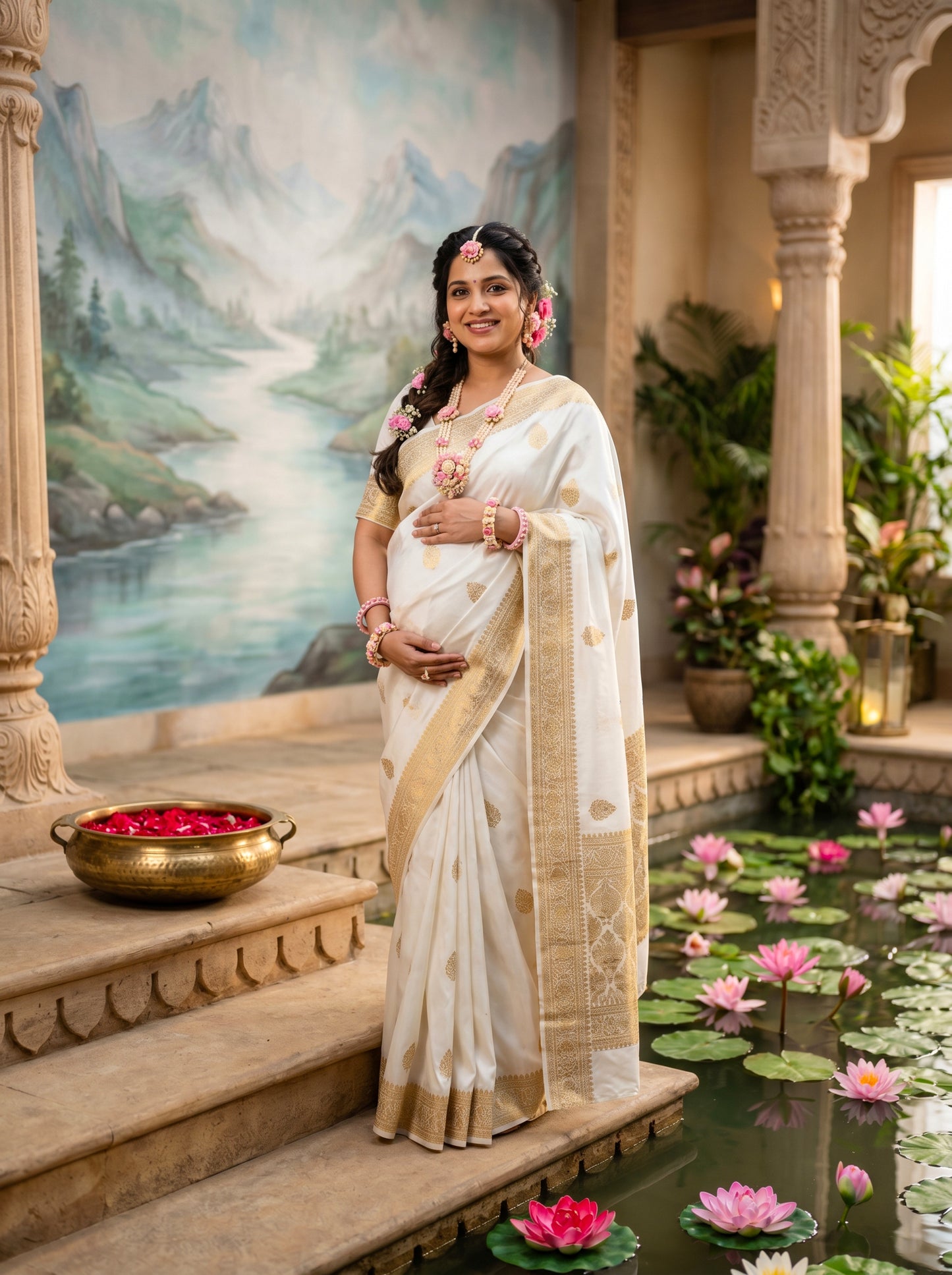 India Arches Digital Backdrop Set