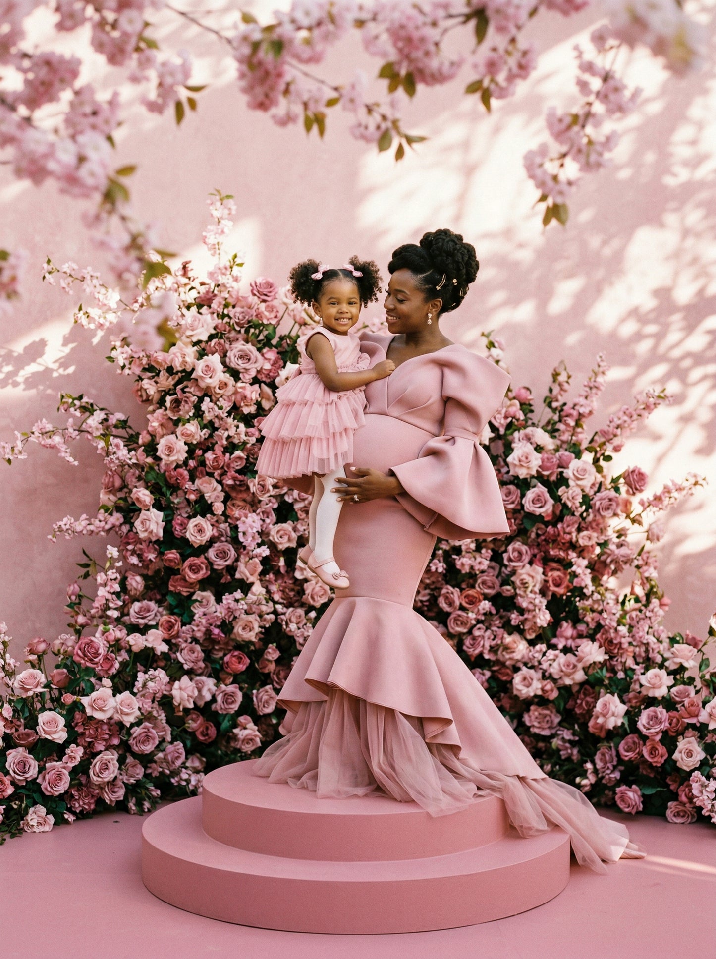 Miss Spring Digital Backdrop Set