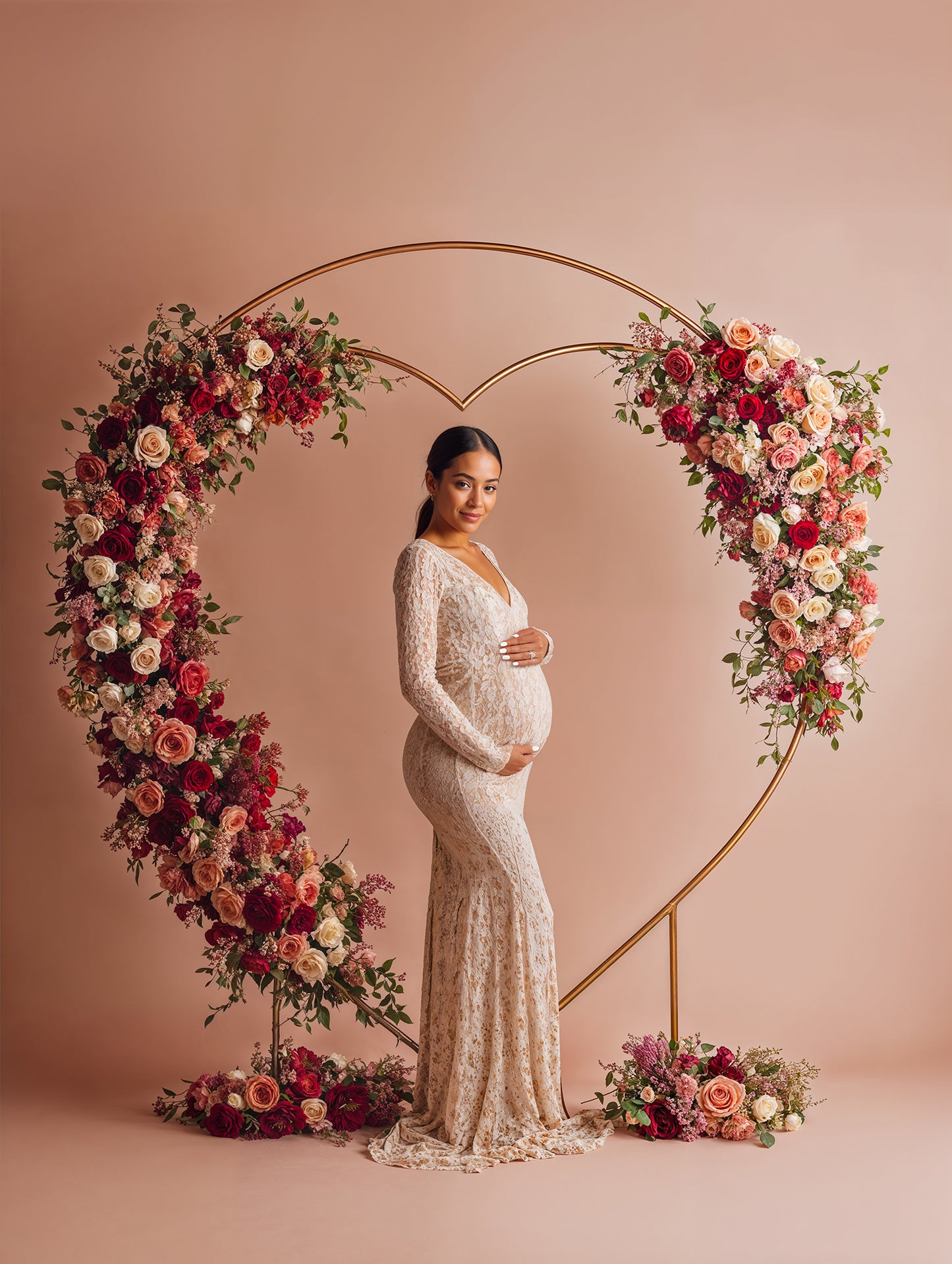 Love Heart Digital Backdrop Set