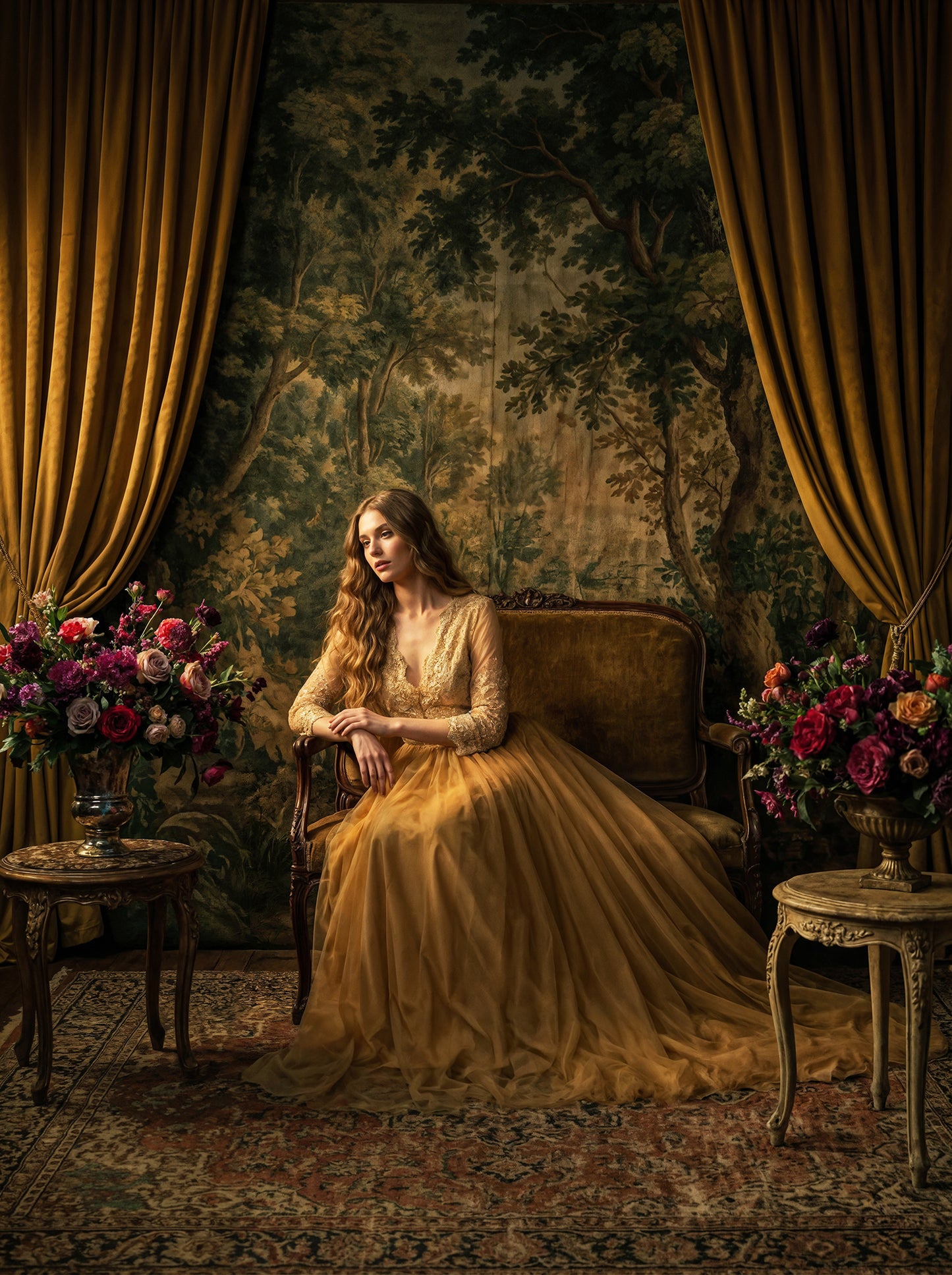 Renaissance Drape Digital Backdrop Set