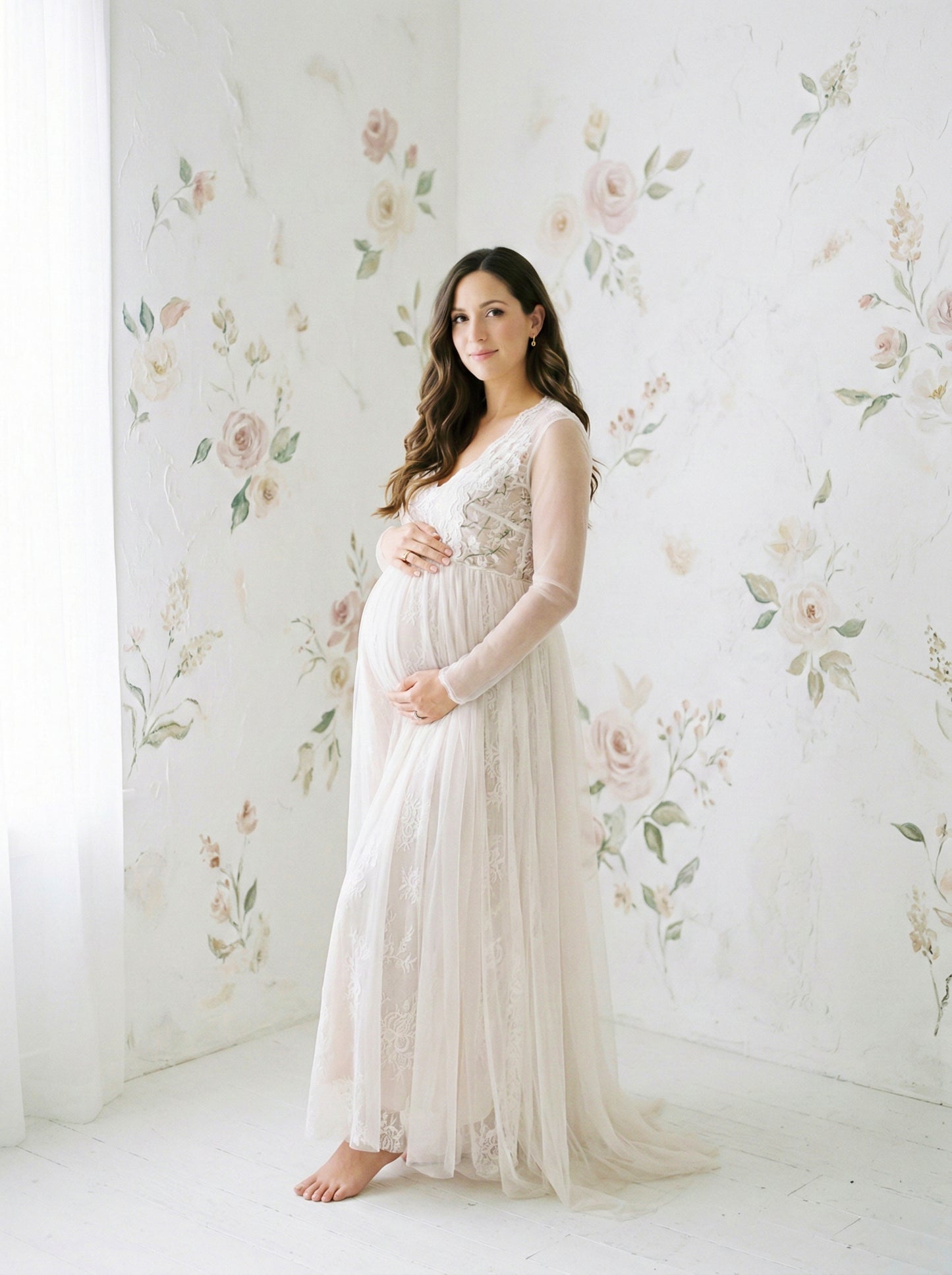 Soft Botanicals Digital Backdrop Set