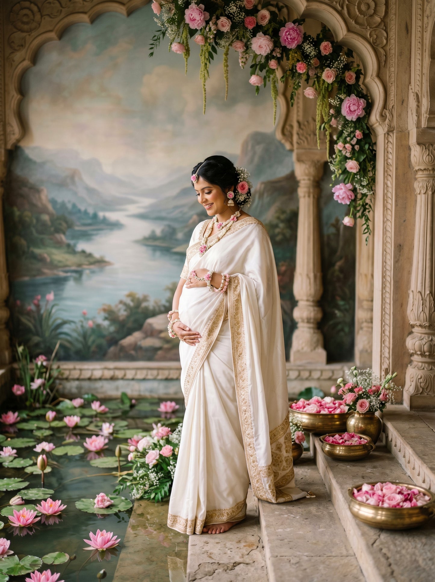 India Arches Digital Backdrop Set