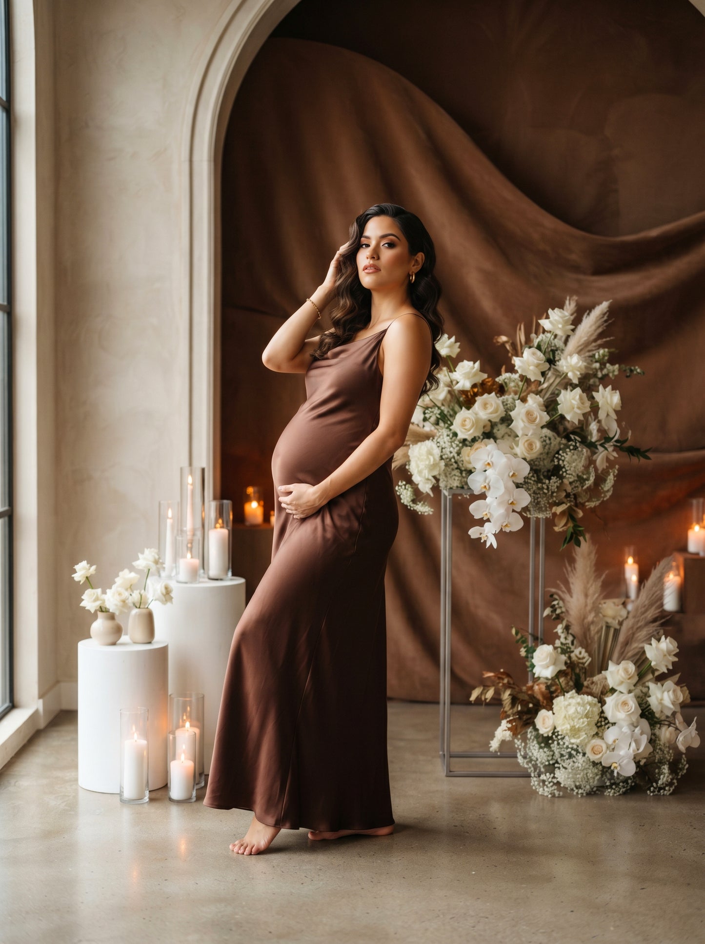 Candle Drapes Digital Backdrop Set