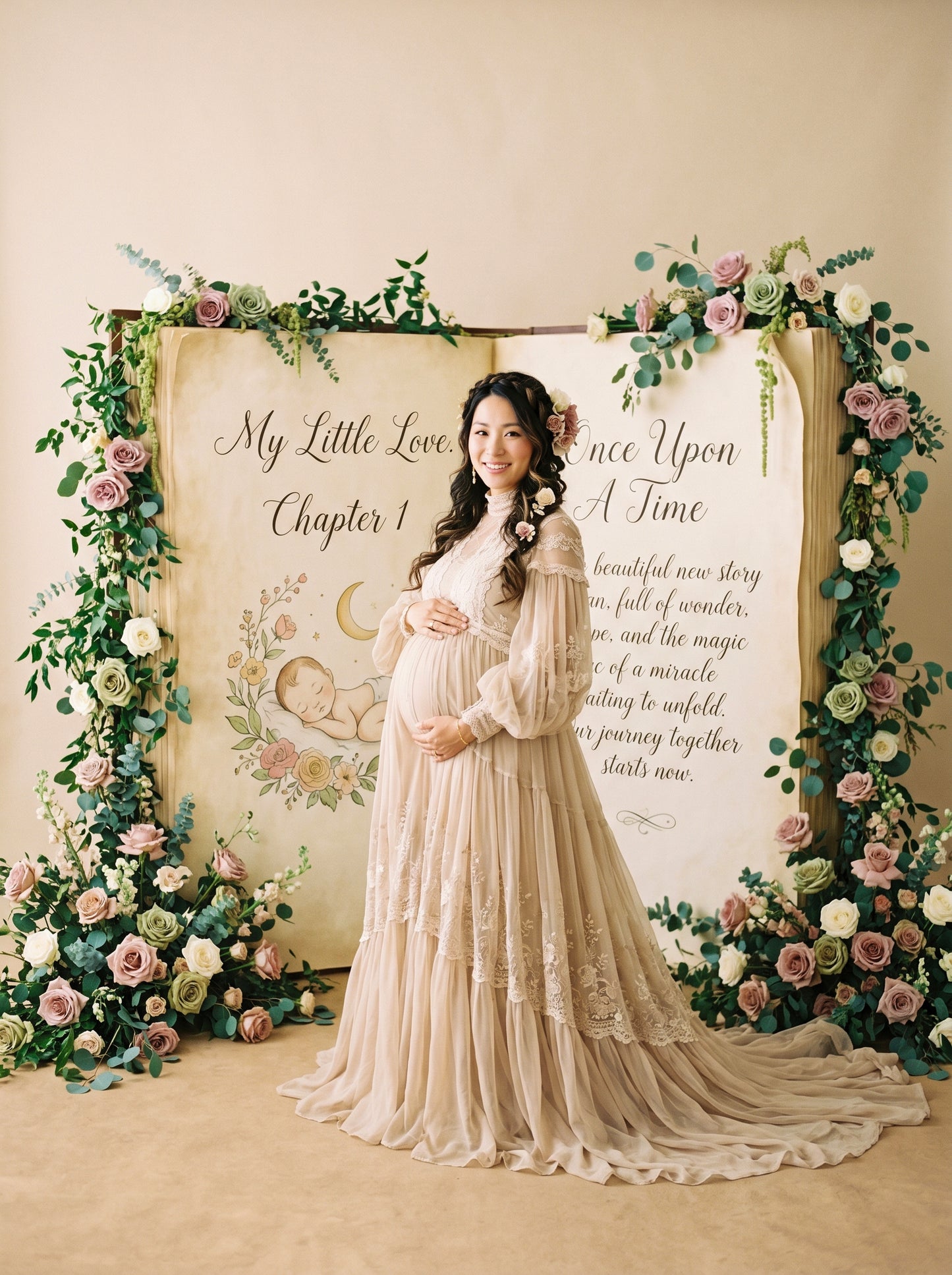 Book Love Digital Backdrop Set