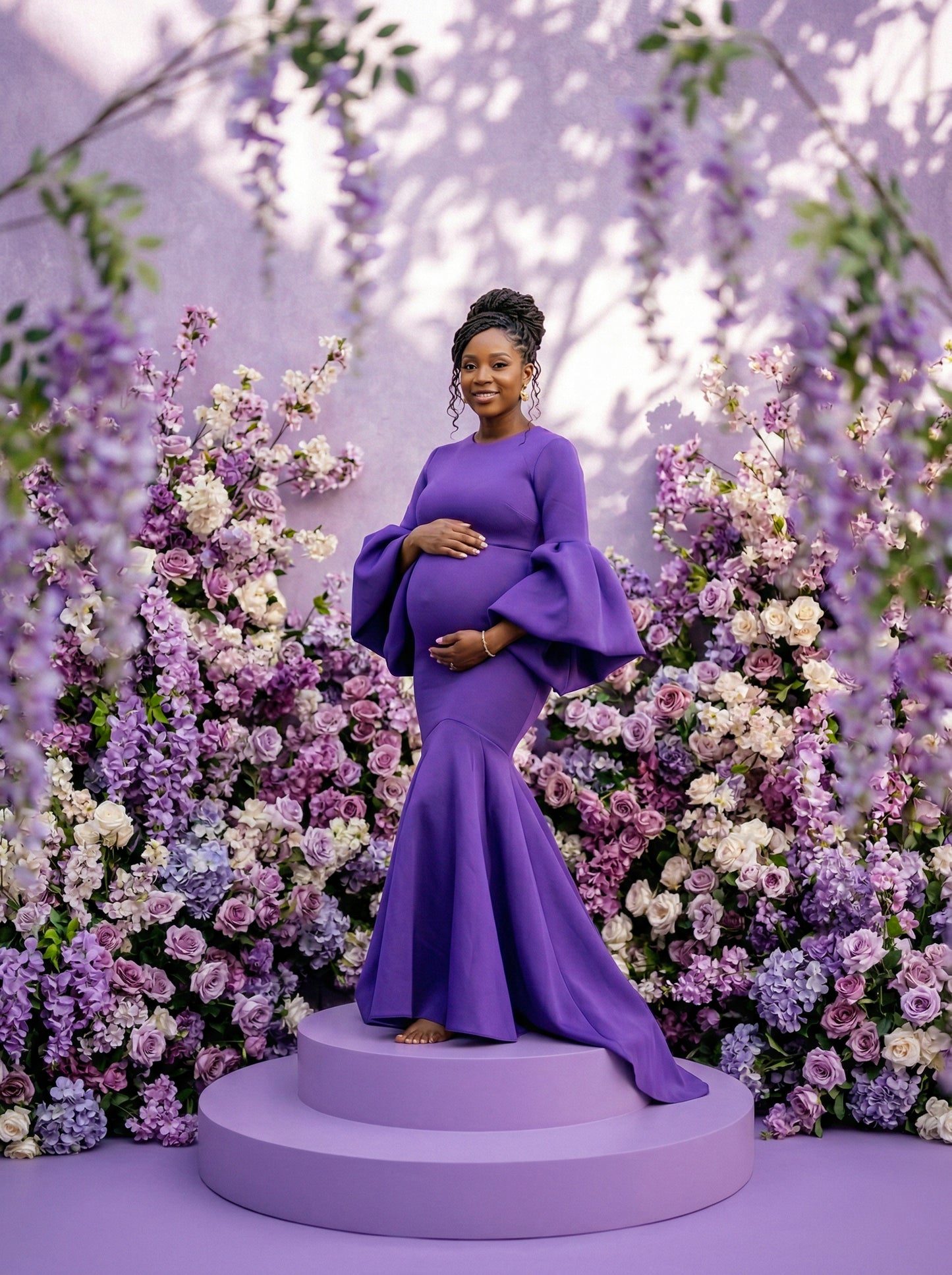 Miss Spring Digital Backdrop Set