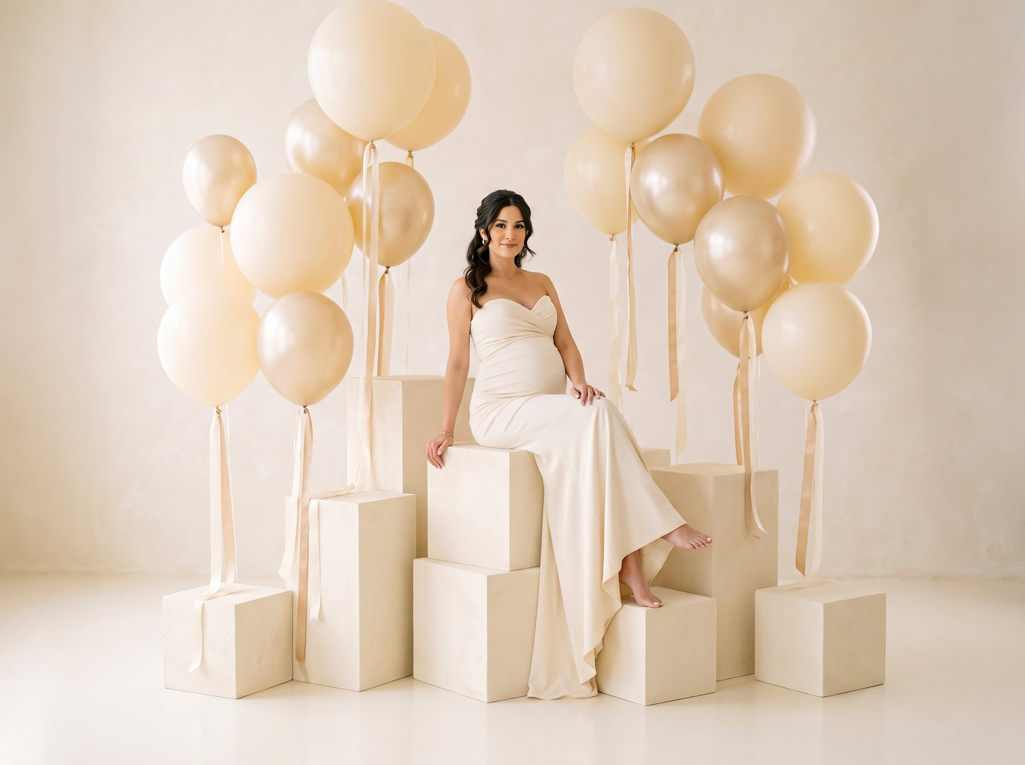 White Cube Digital Backdrop Set