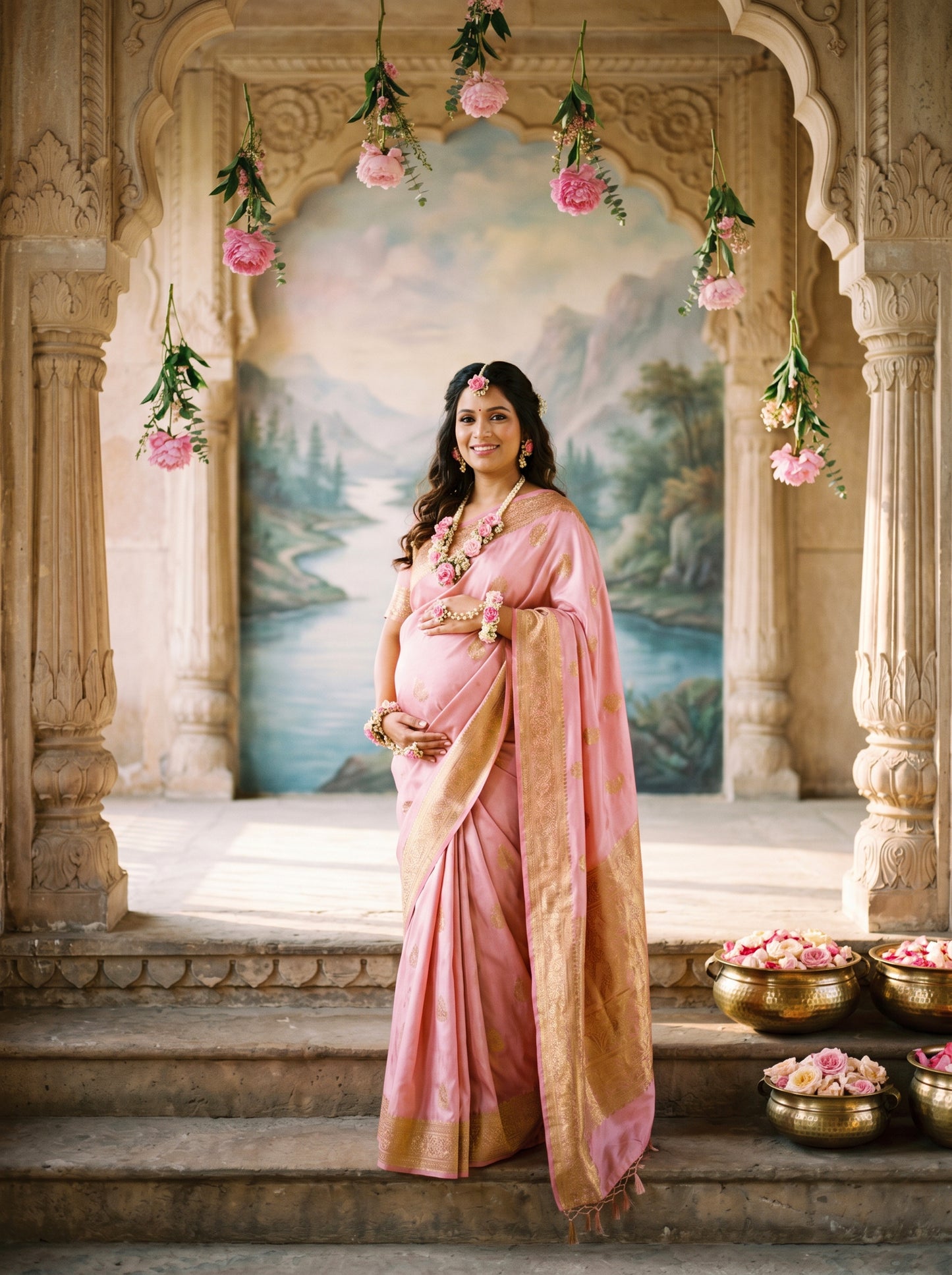 India Arches Digital Backdrop Set