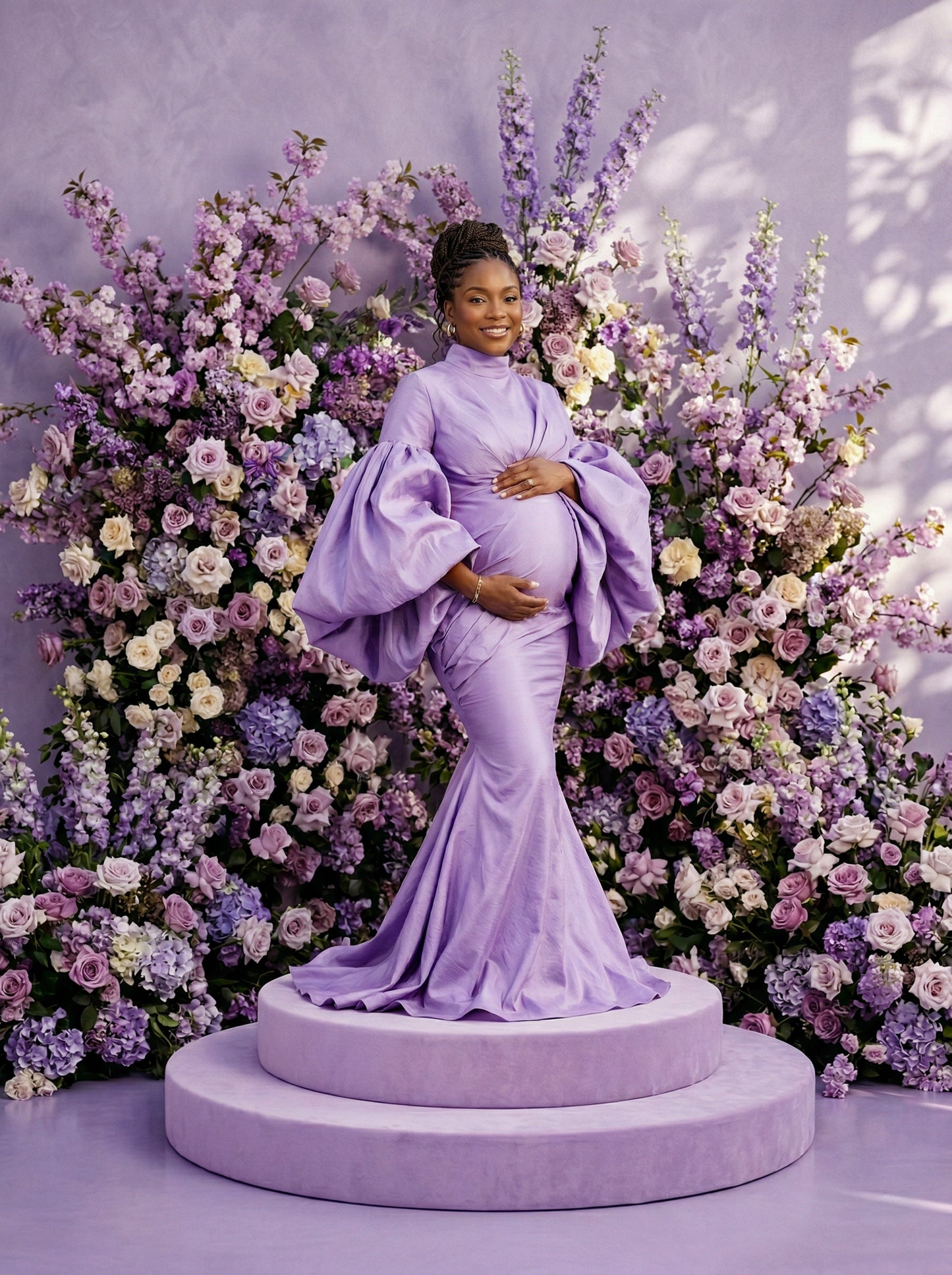 Miss Spring Digital Backdrop Set