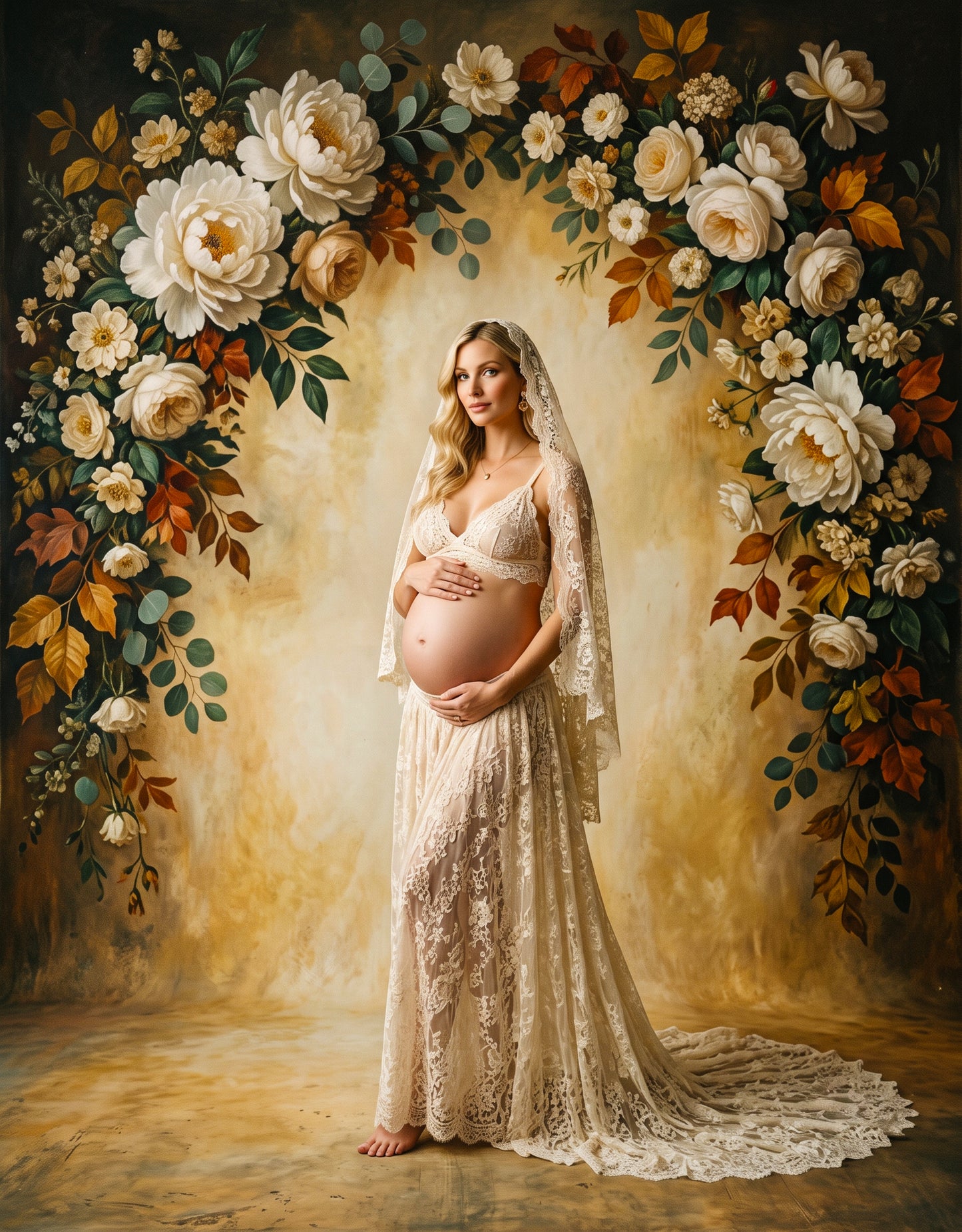 Fine Art Florals Digital Backdrop Set