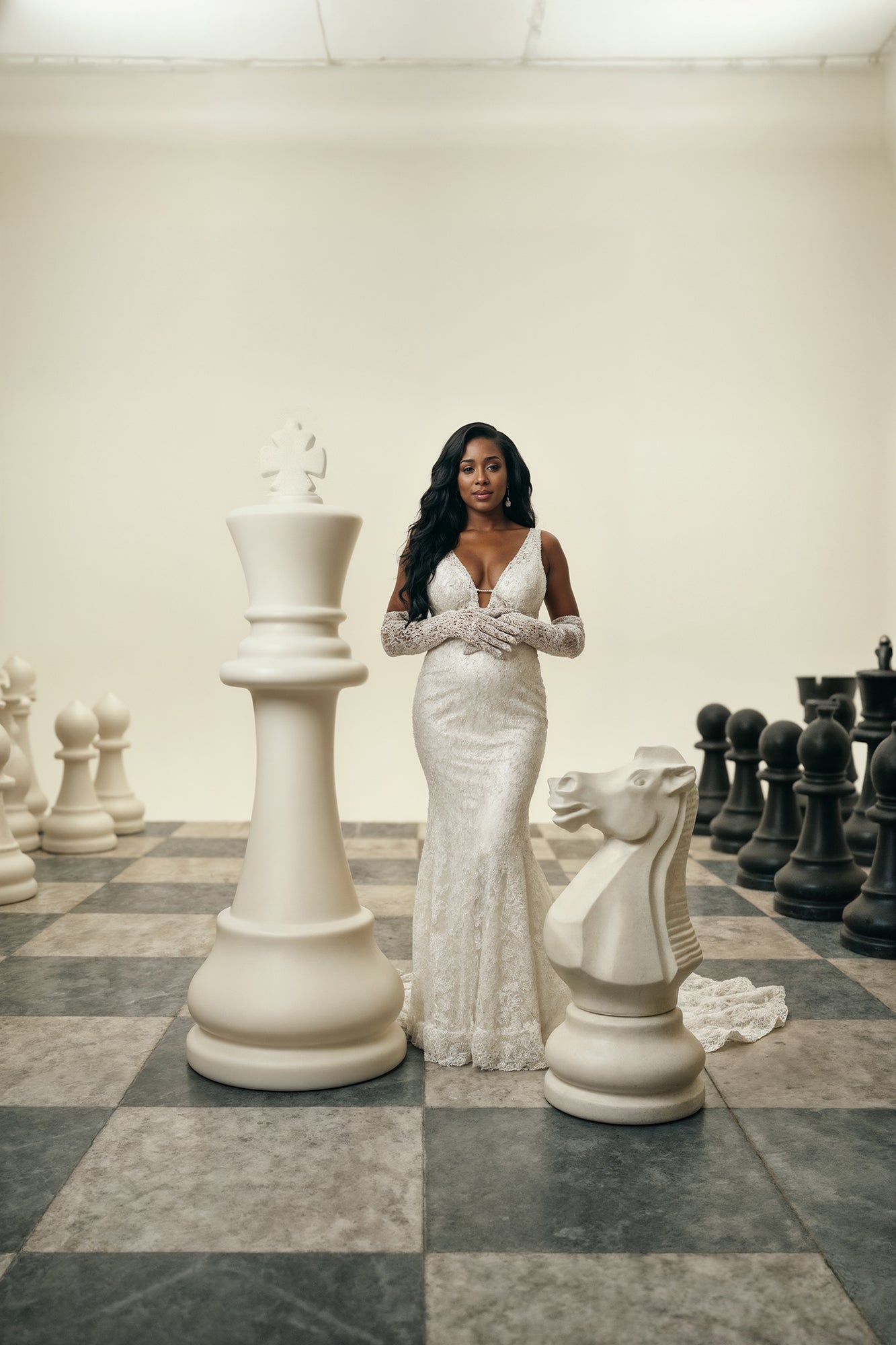 Chess Move Digital Backdrop Set