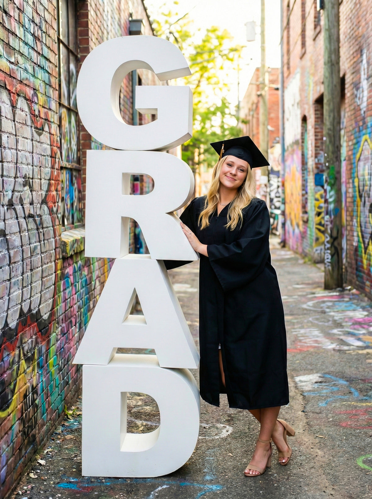 The Graduates 1 Digital Backdrop Set