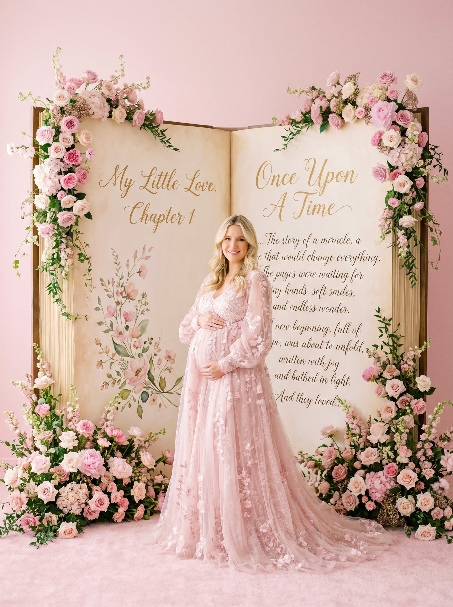 Book Love Digital Backdrop Set
