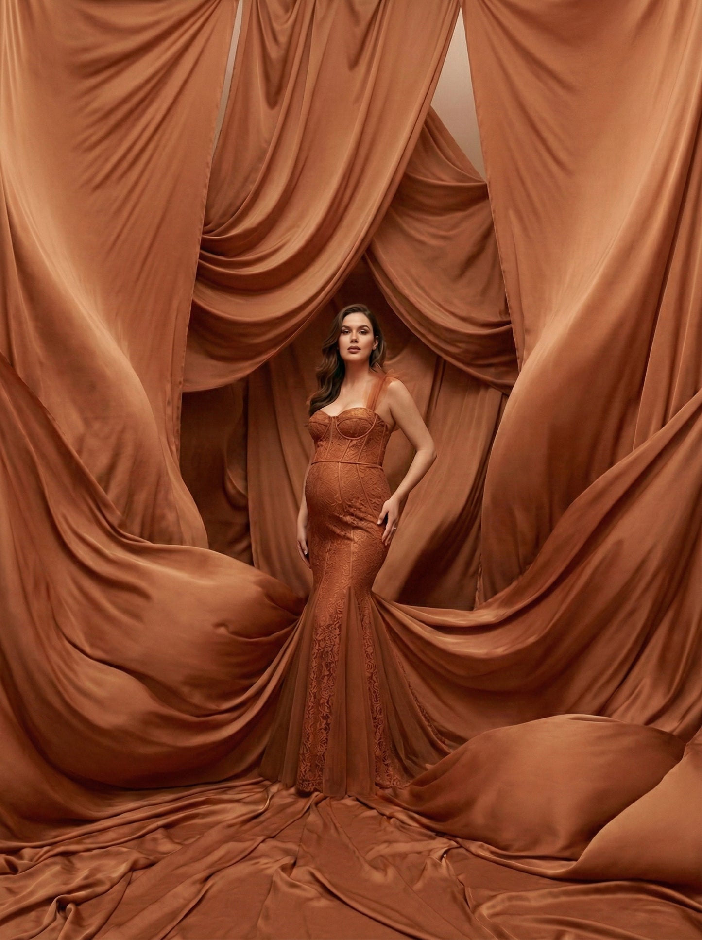 Flowing Vibes Neutrals Digital Backdrop Set