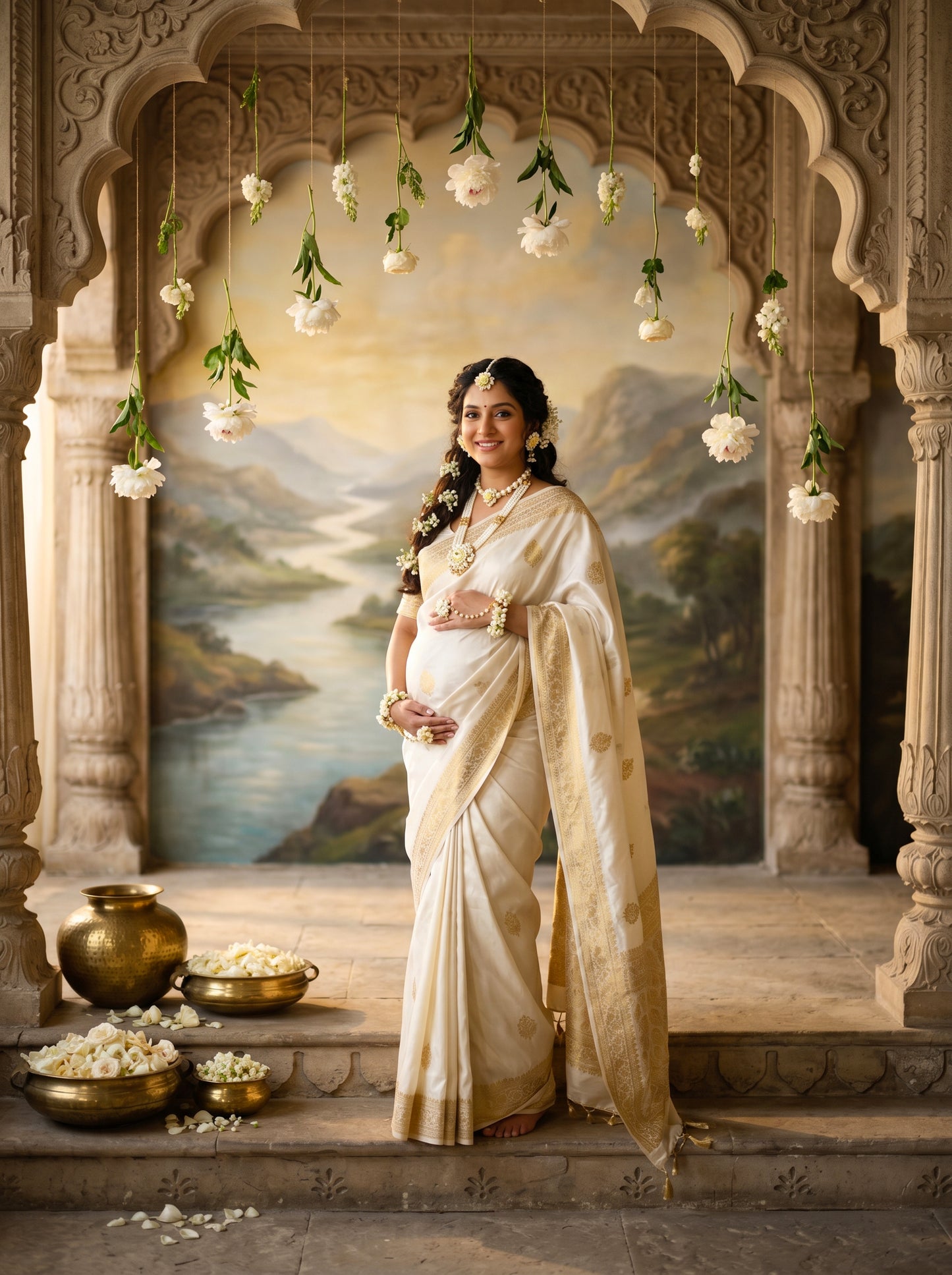 India Arches Digital Backdrop Set