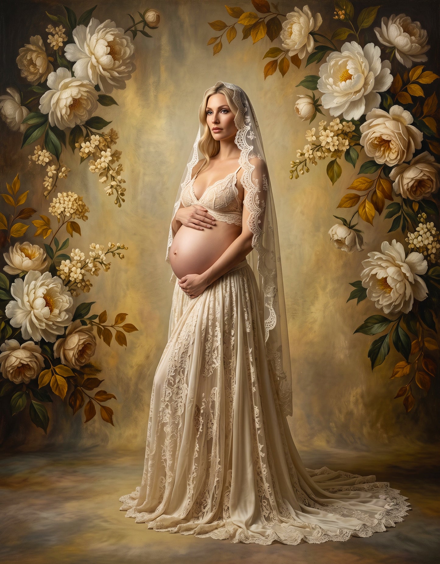 Fine Art Florals Digital Backdrop Set