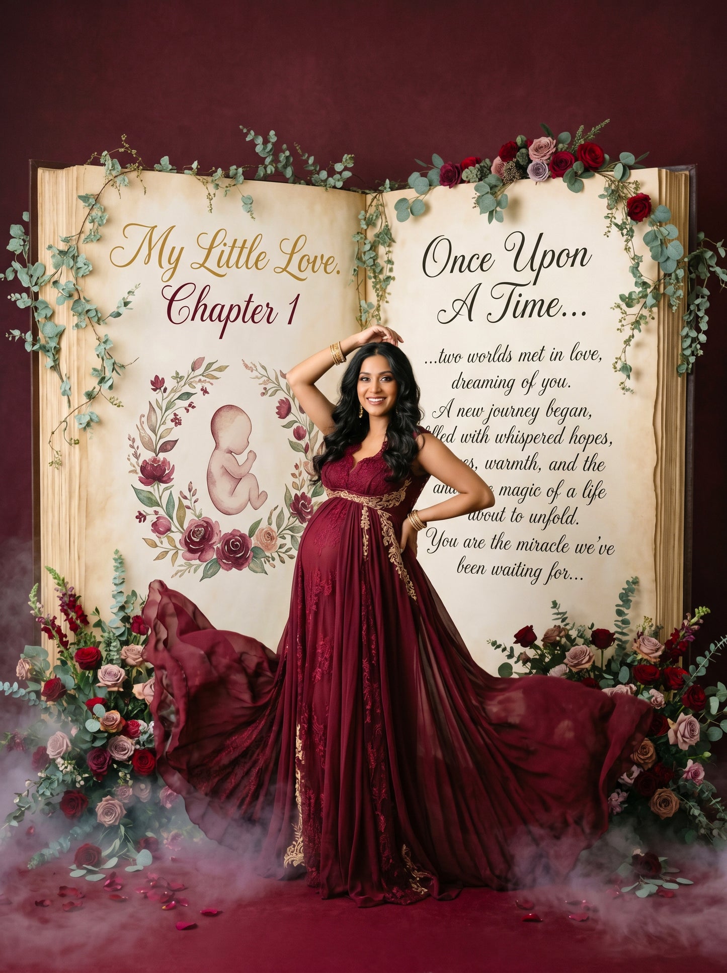Book Love Digital Backdrop Set