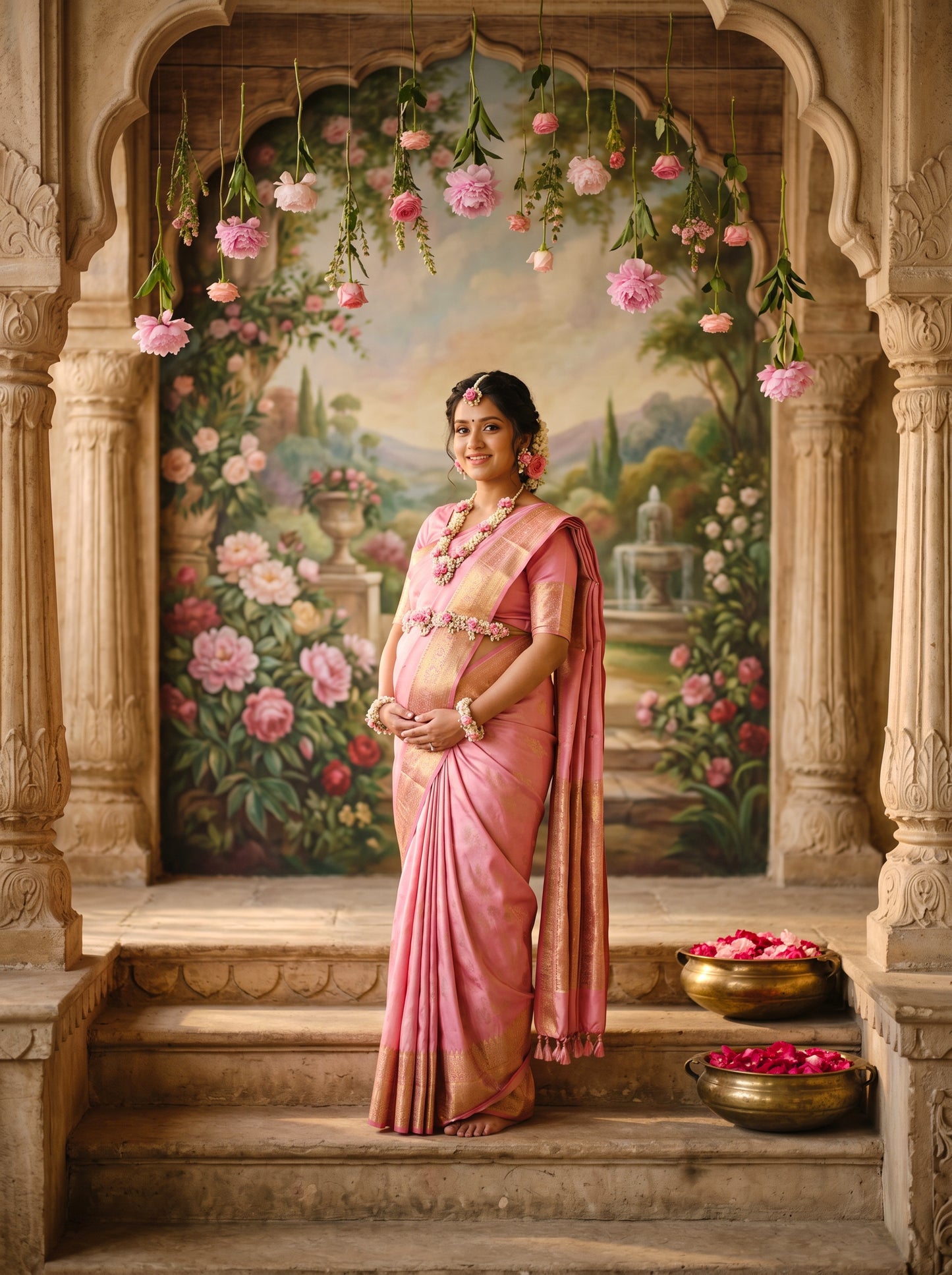 India Arches Digital Backdrop Set
