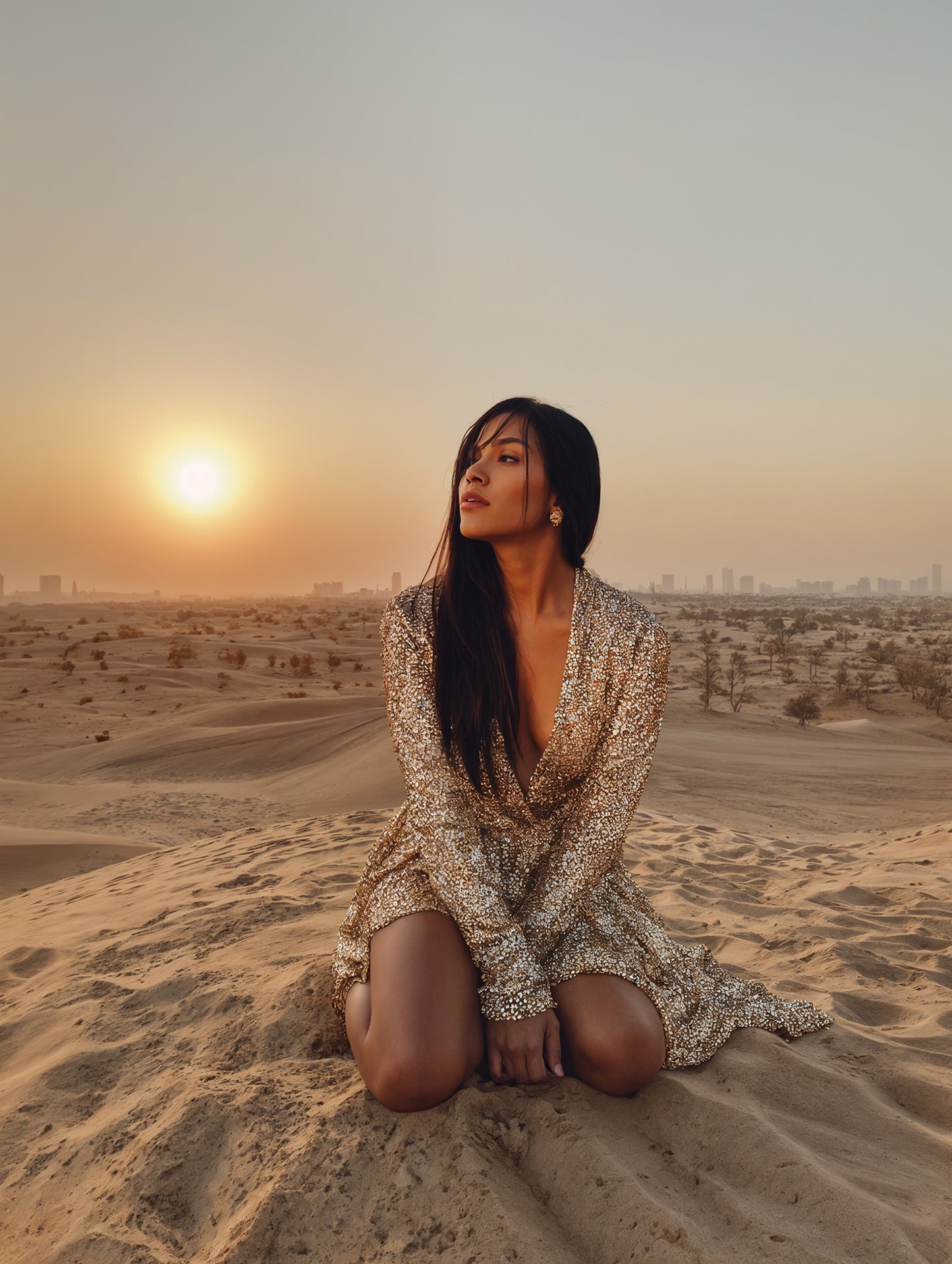 Conjunto de cenário digital Desert Vibes