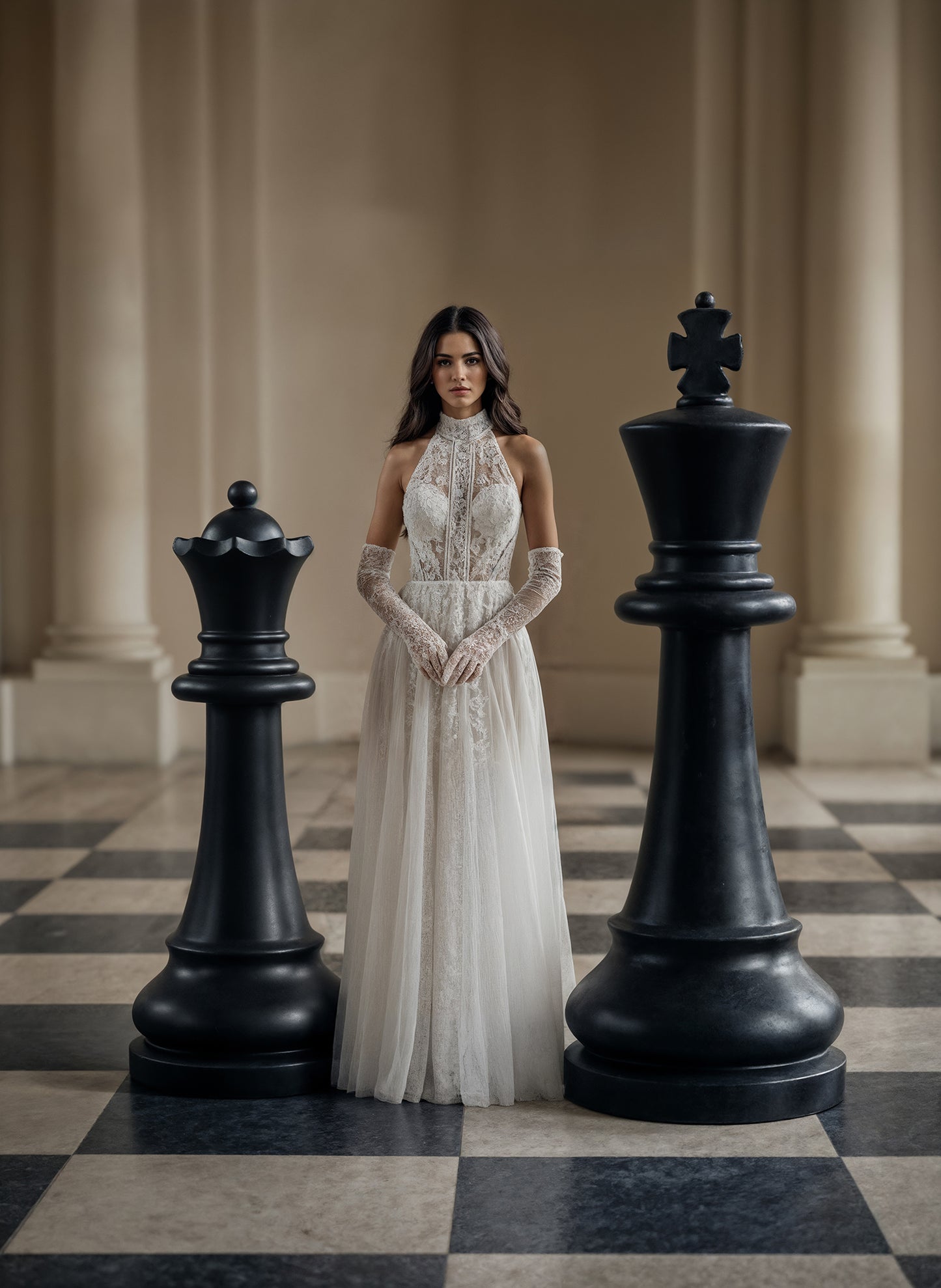 Chess Move Digital Backdrop Set