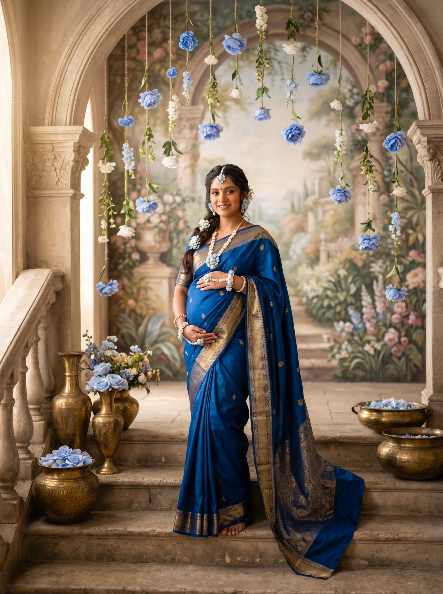 India Arches Digital Backdrop Set