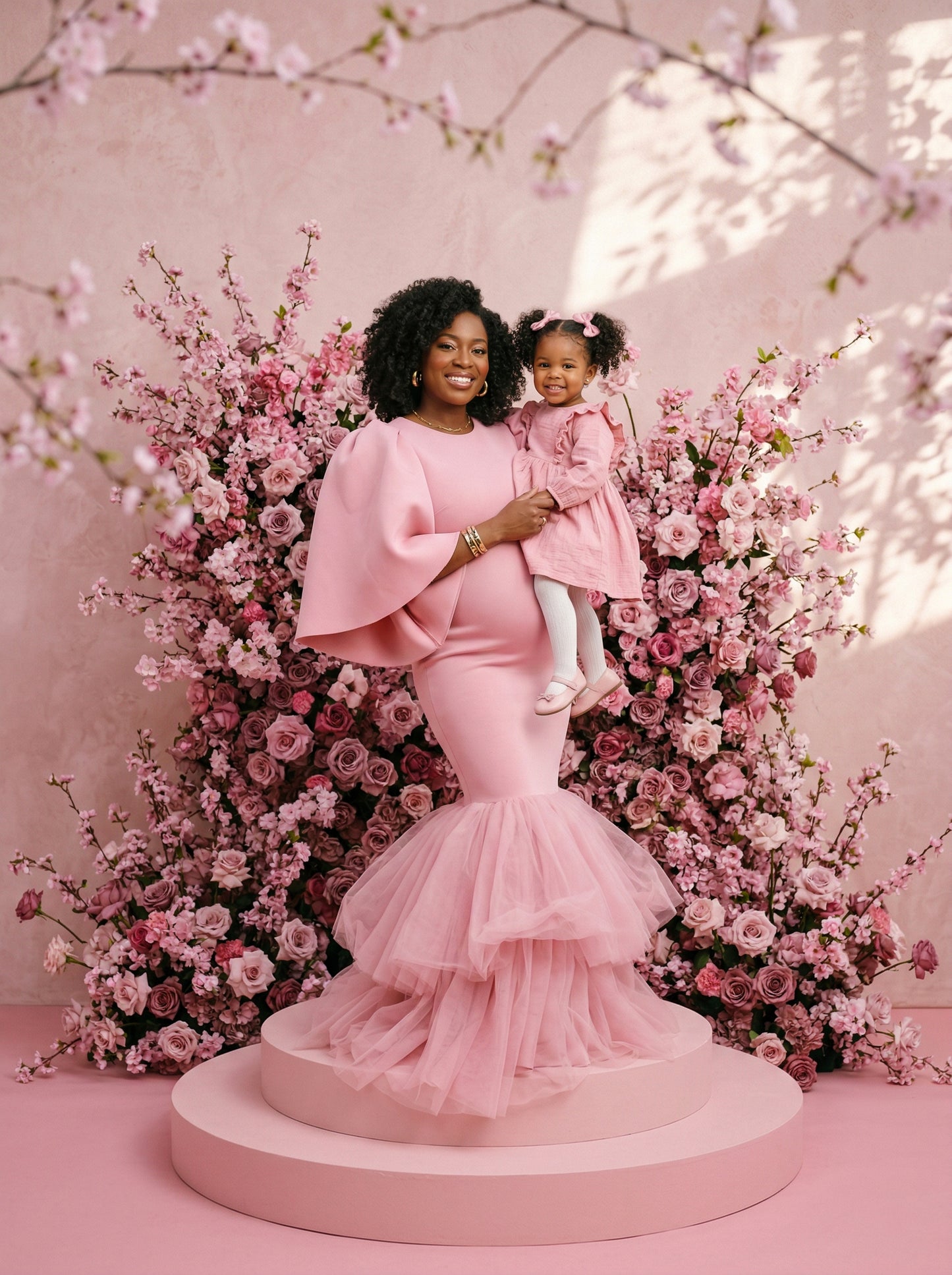 Miss Spring Digital Backdrop Set