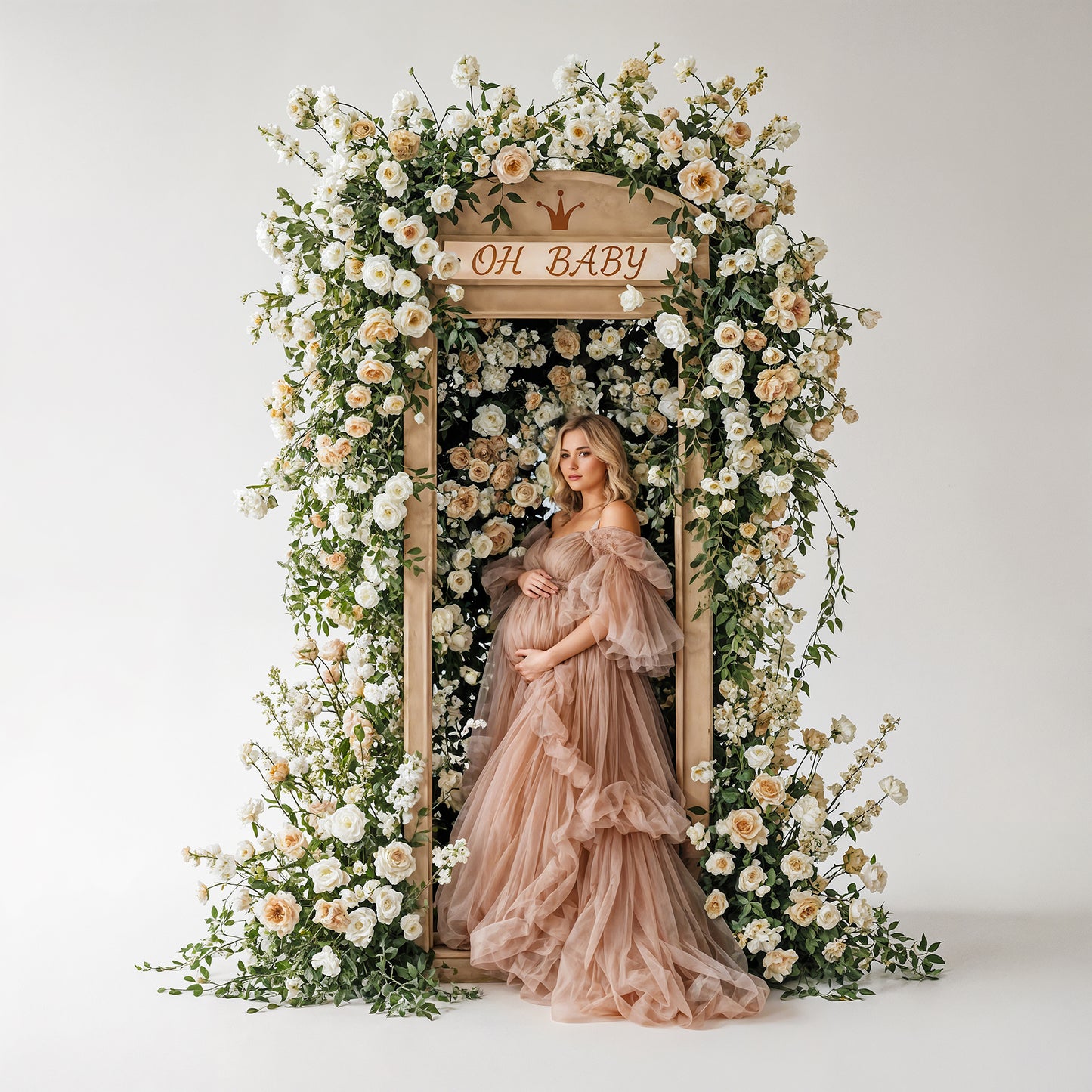 Baby Phone Digital Backdrop Set