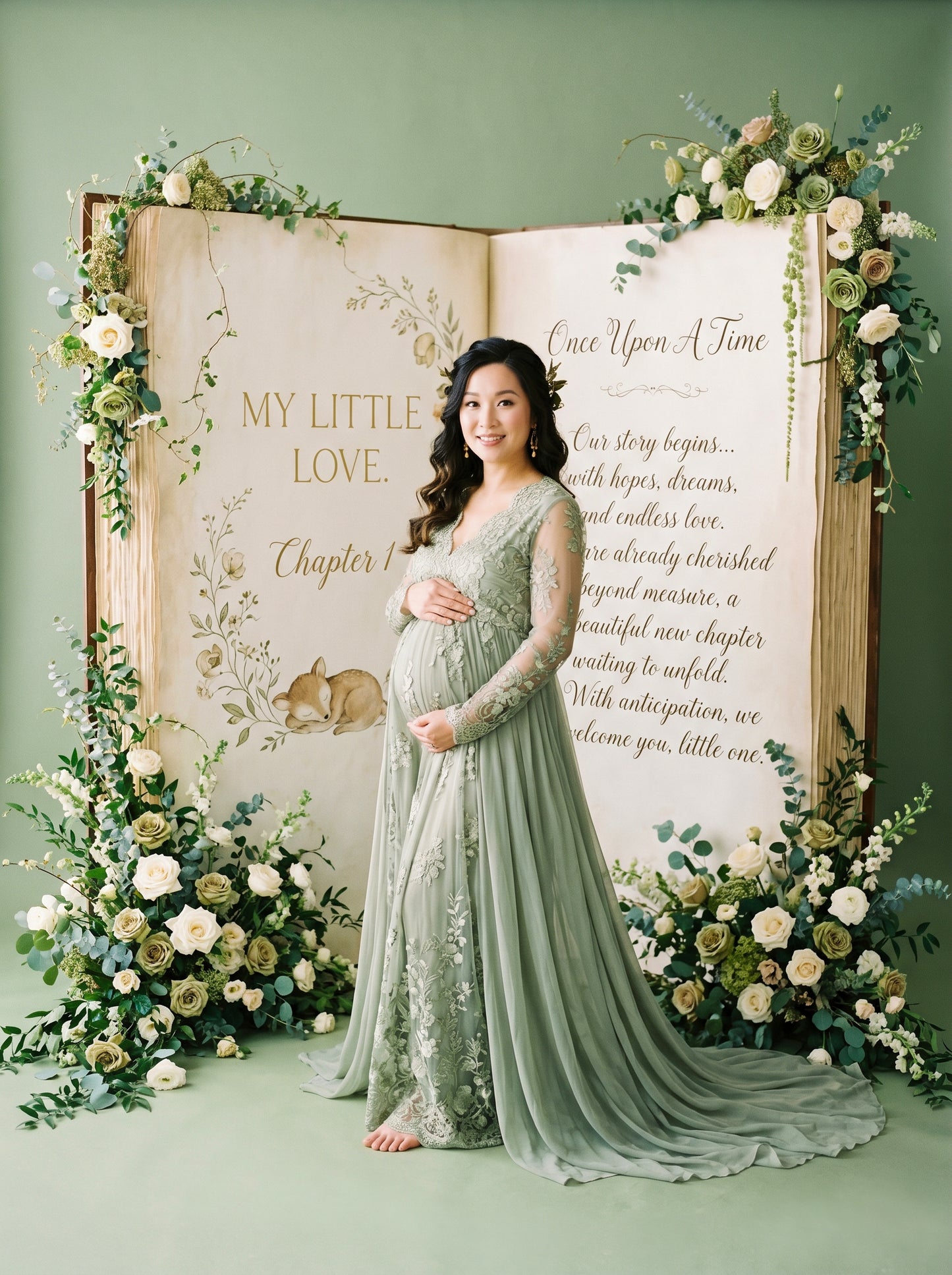 Book Love Digital Backdrop Set