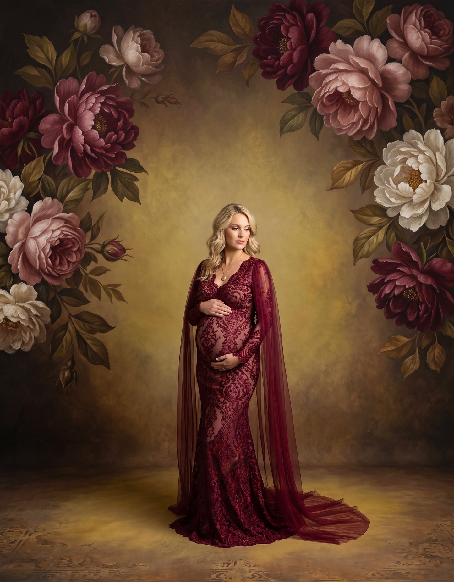 Fine Art Florals Digital Backdrop Set