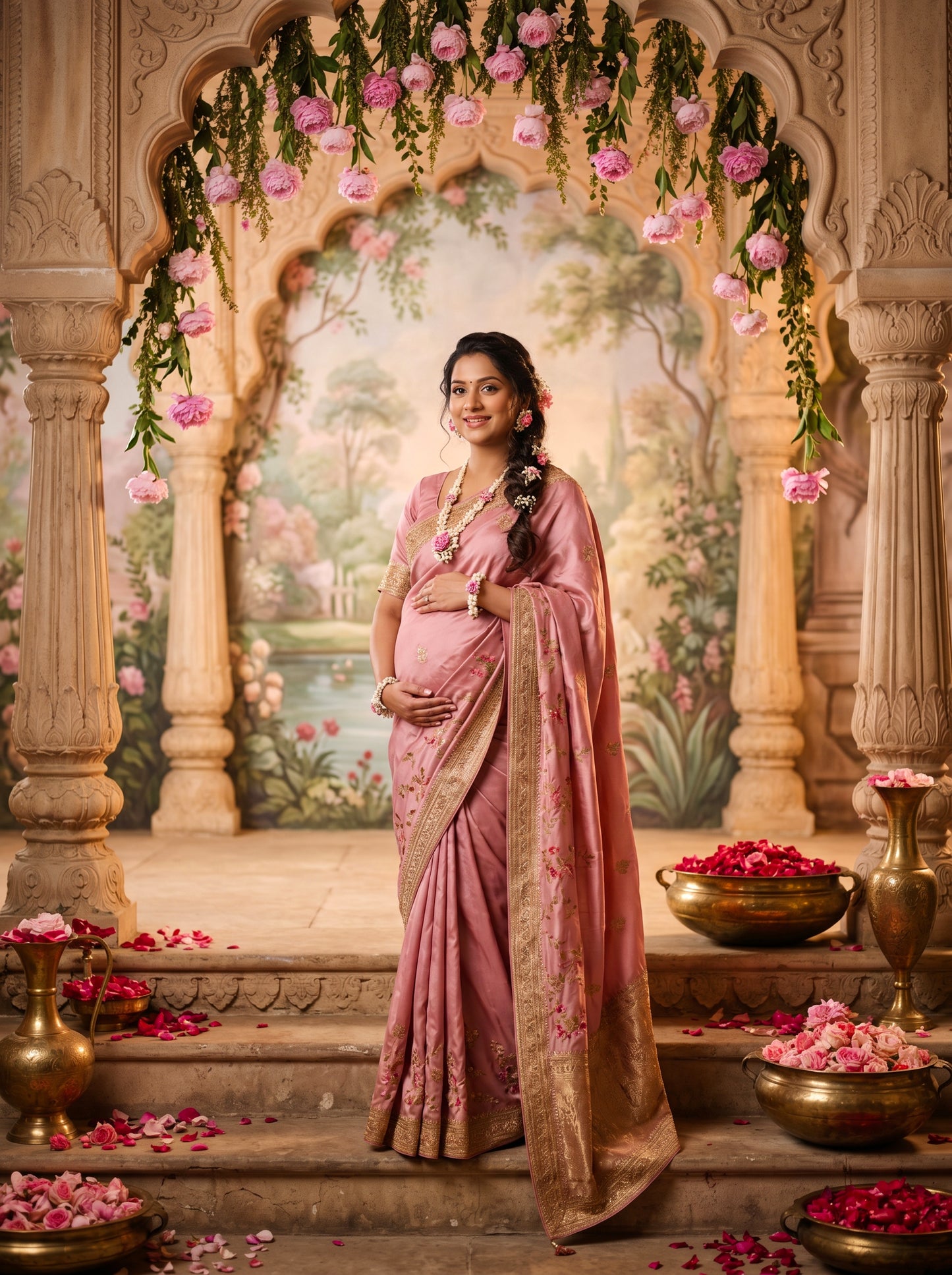 India Arches Digital Backdrop Set