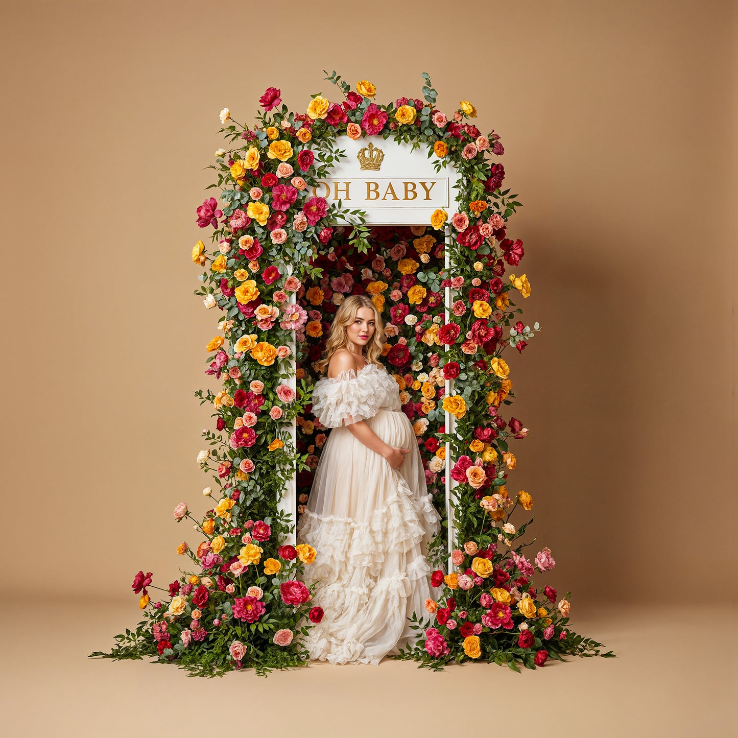 Baby Phone Digital Backdrop Set