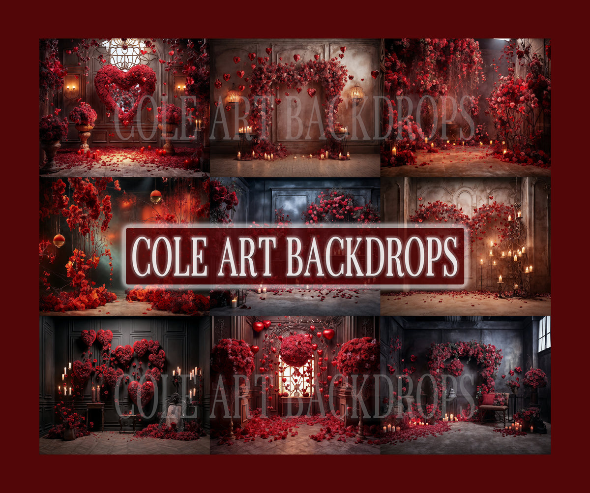 Emplify Backdrop Be My Valentine Set Digital Backdrops, Maternity Backdrop Overlays, St ...