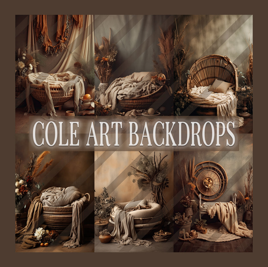 Newborn and Kid Digital Backdrops – Cole Art Backdrops