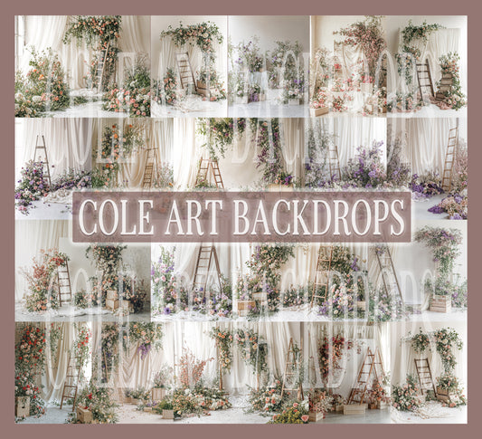 Cozy Calm Digital Backdrop Set