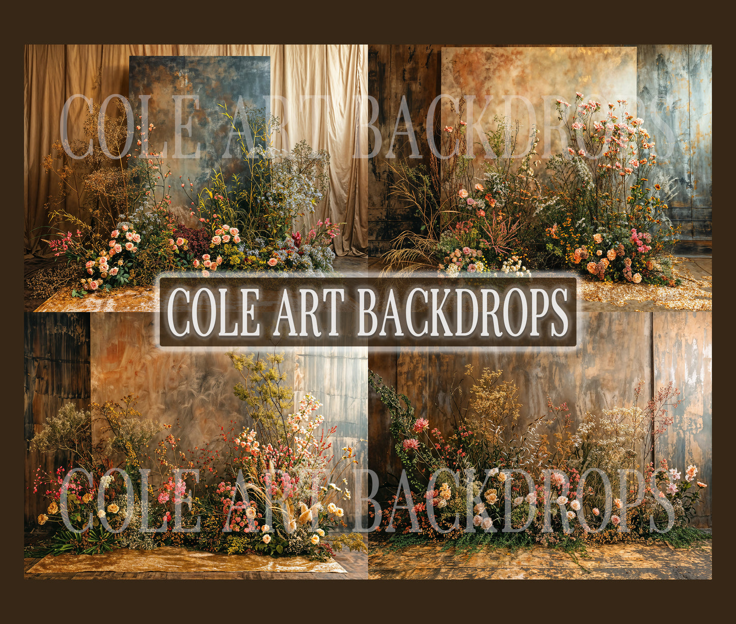 Penelope Bloom Digital Backdrop Set