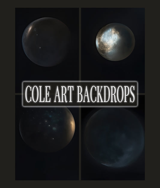 Dark Moon Set Digital Backdrops, Maternity Backgrounds, Studio Backdrop, Fine Art Textures, Photoshop Overlay