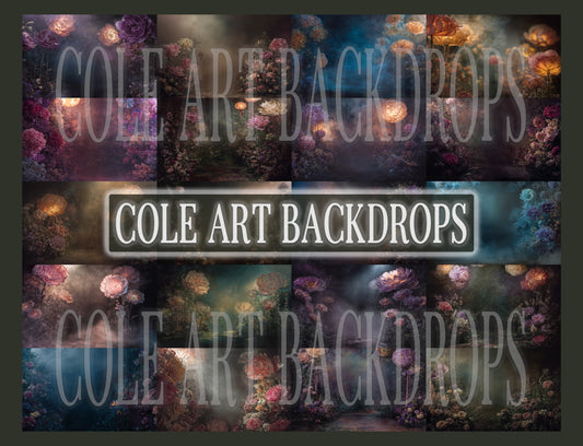 Sweet Dawn Digital Backdrop Set