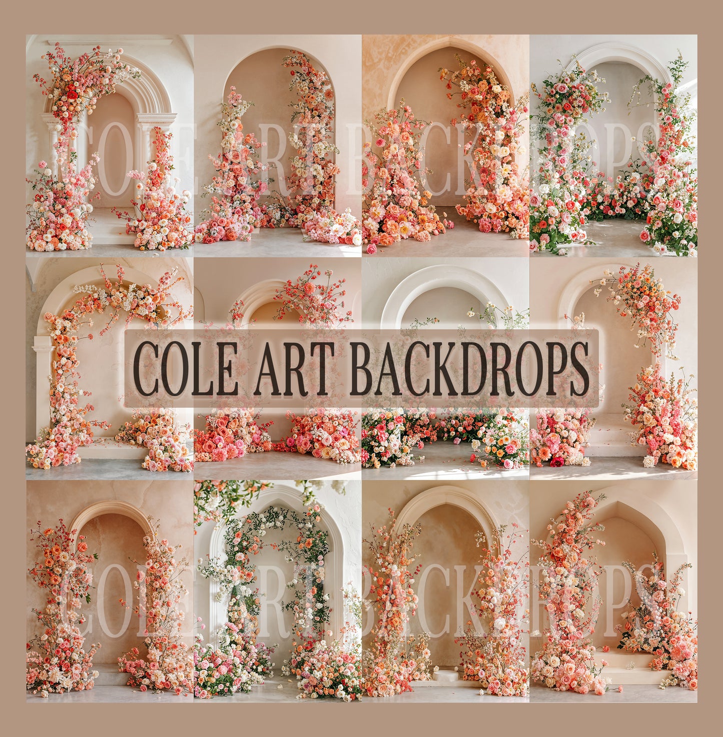 Spring Air Digital Backdrop Set