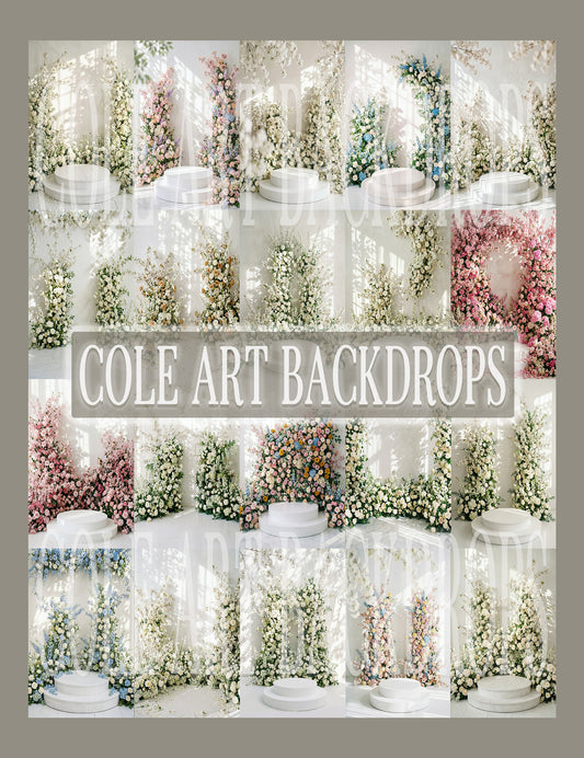 Mother Spring Digital Backdrop Set