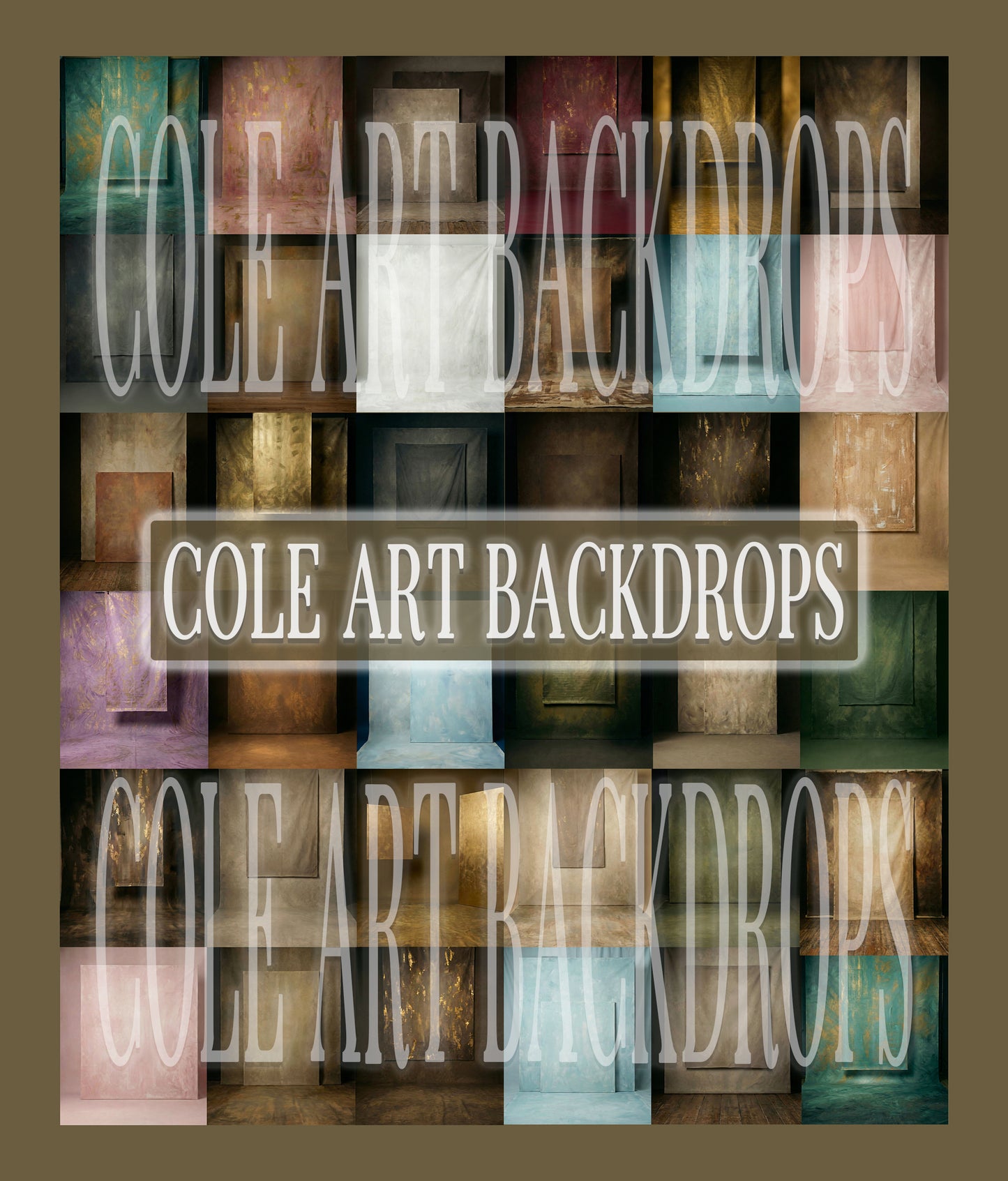 Skinny Drops Digital Backdrop Set