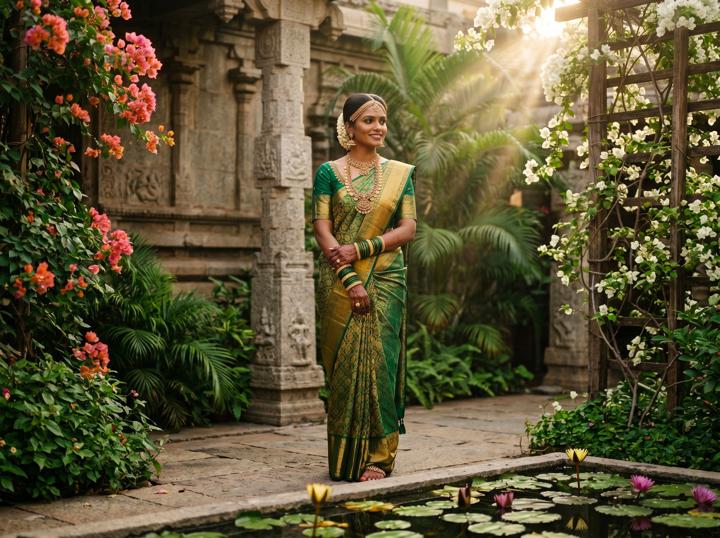 India Arches Digital Backdrop Set