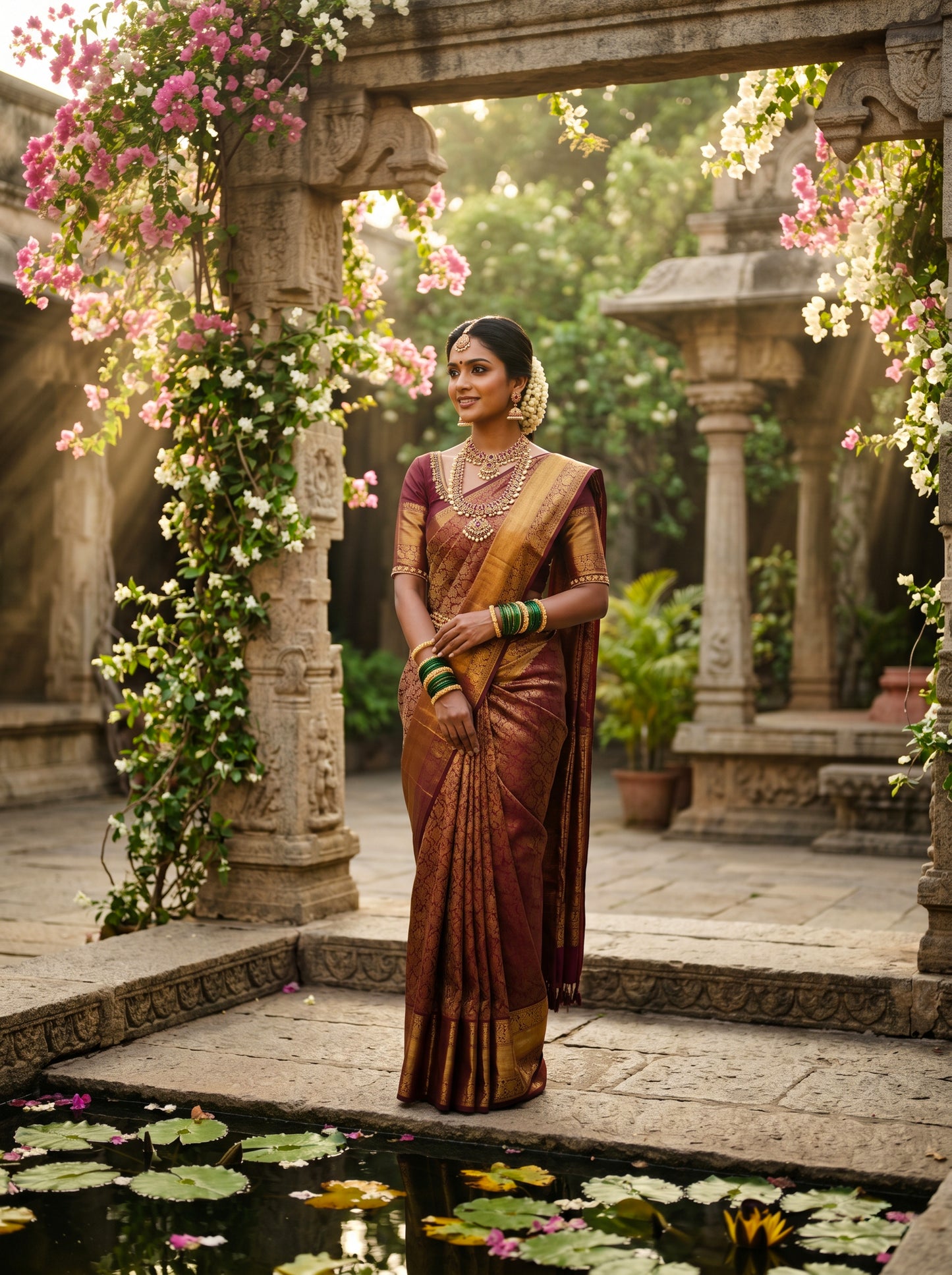 India Arches Digital Backdrop Set