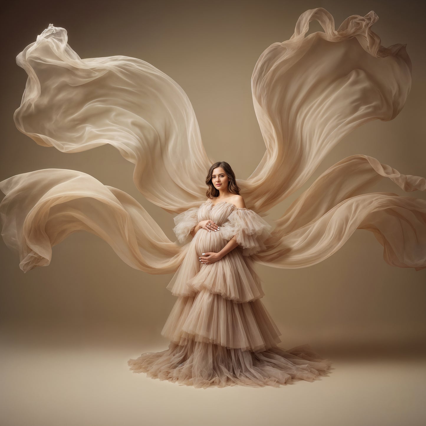 Neutral Flows Digital Backdrop Set