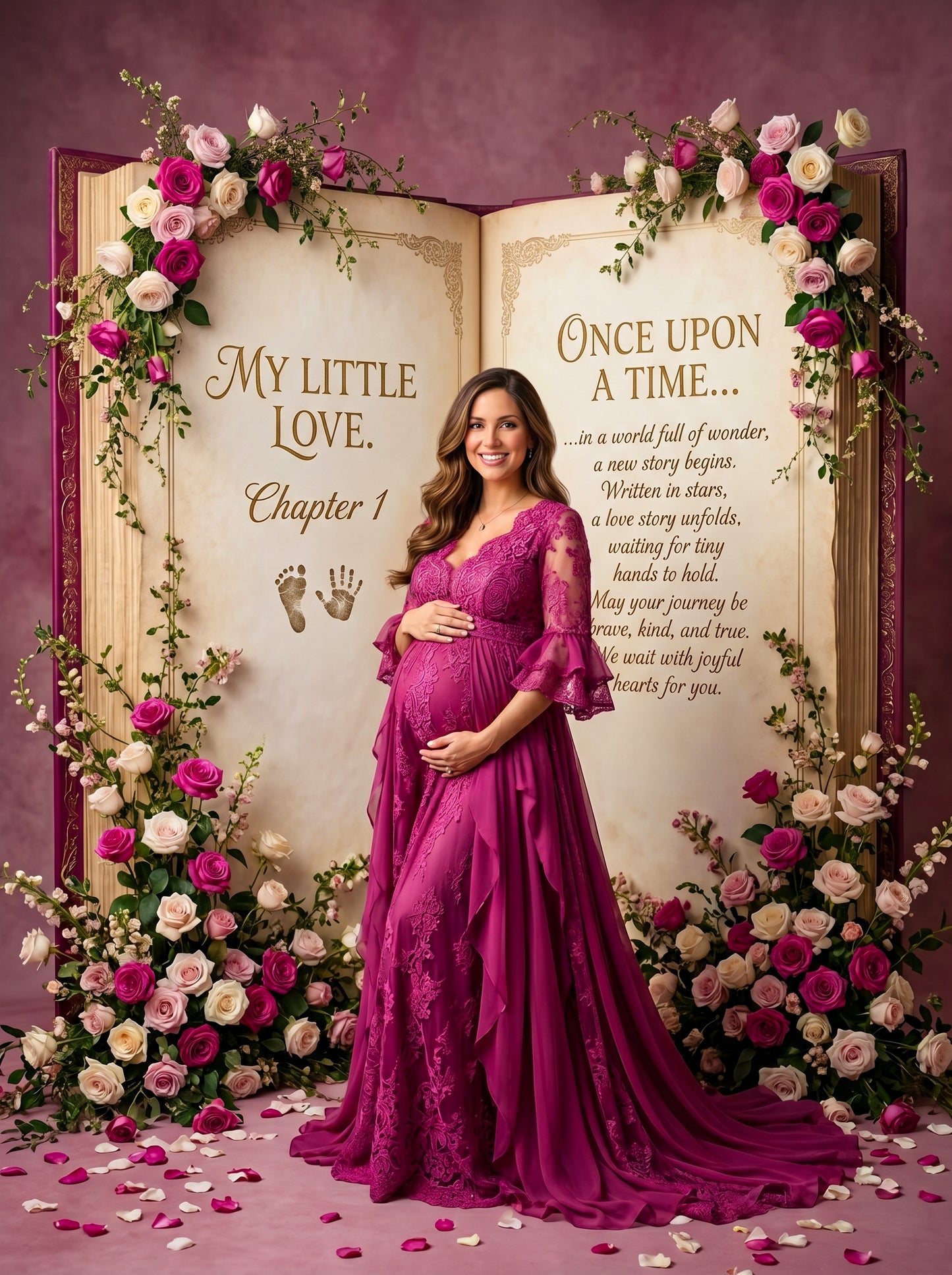 Book Love Digital Backdrop Set