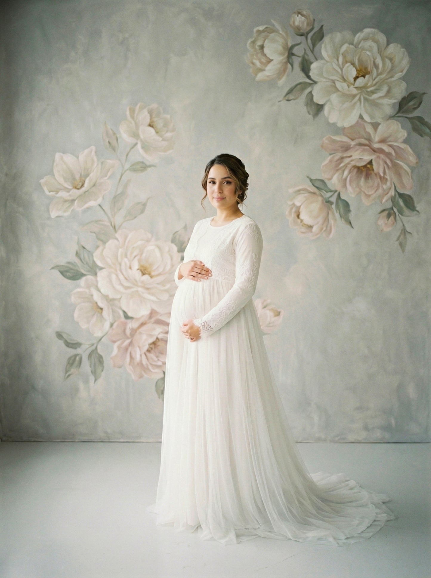 Soft Botanicals Digital Backdrop Set