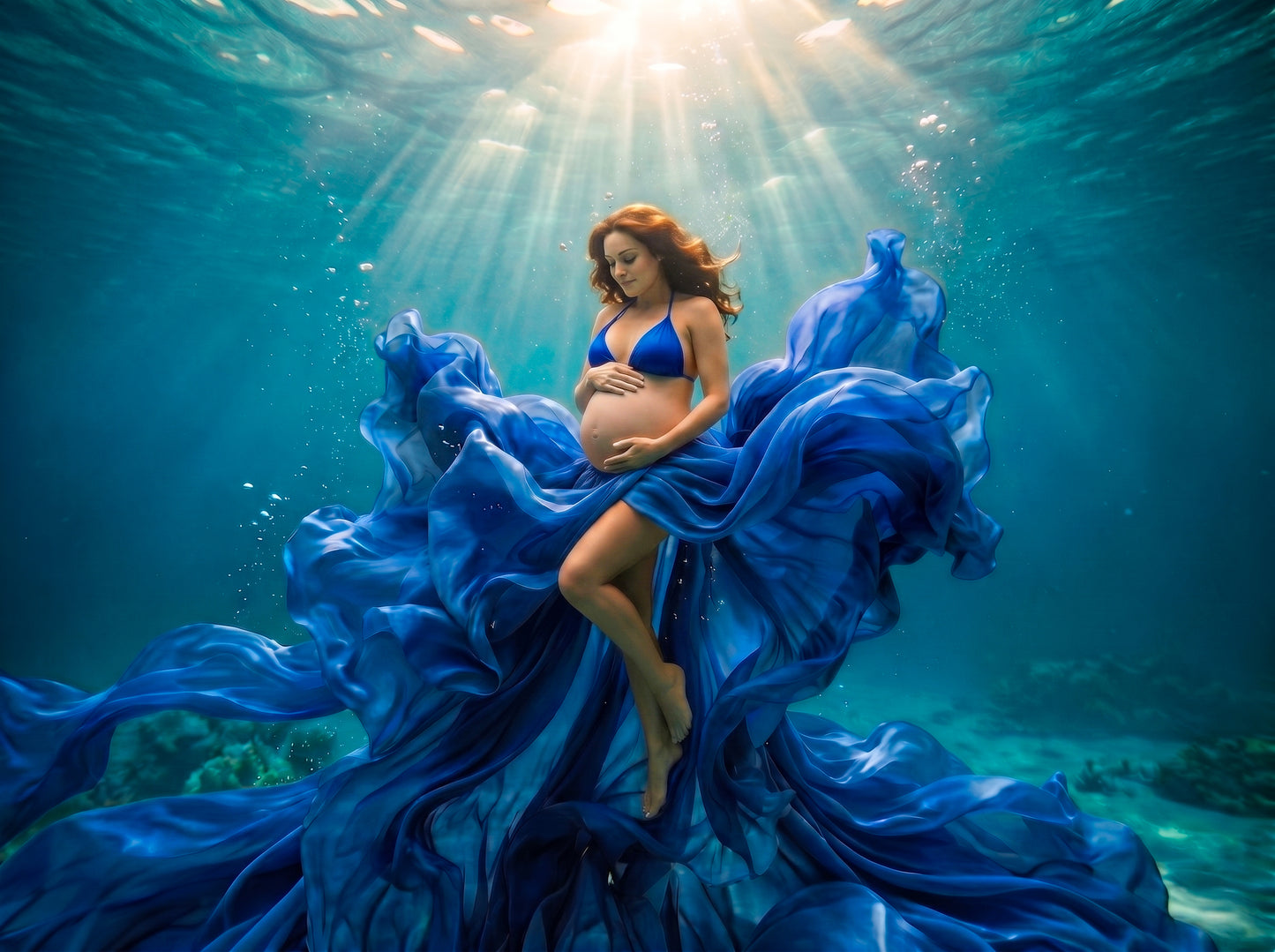 Underwater Fabrics Digital Backdrop Set