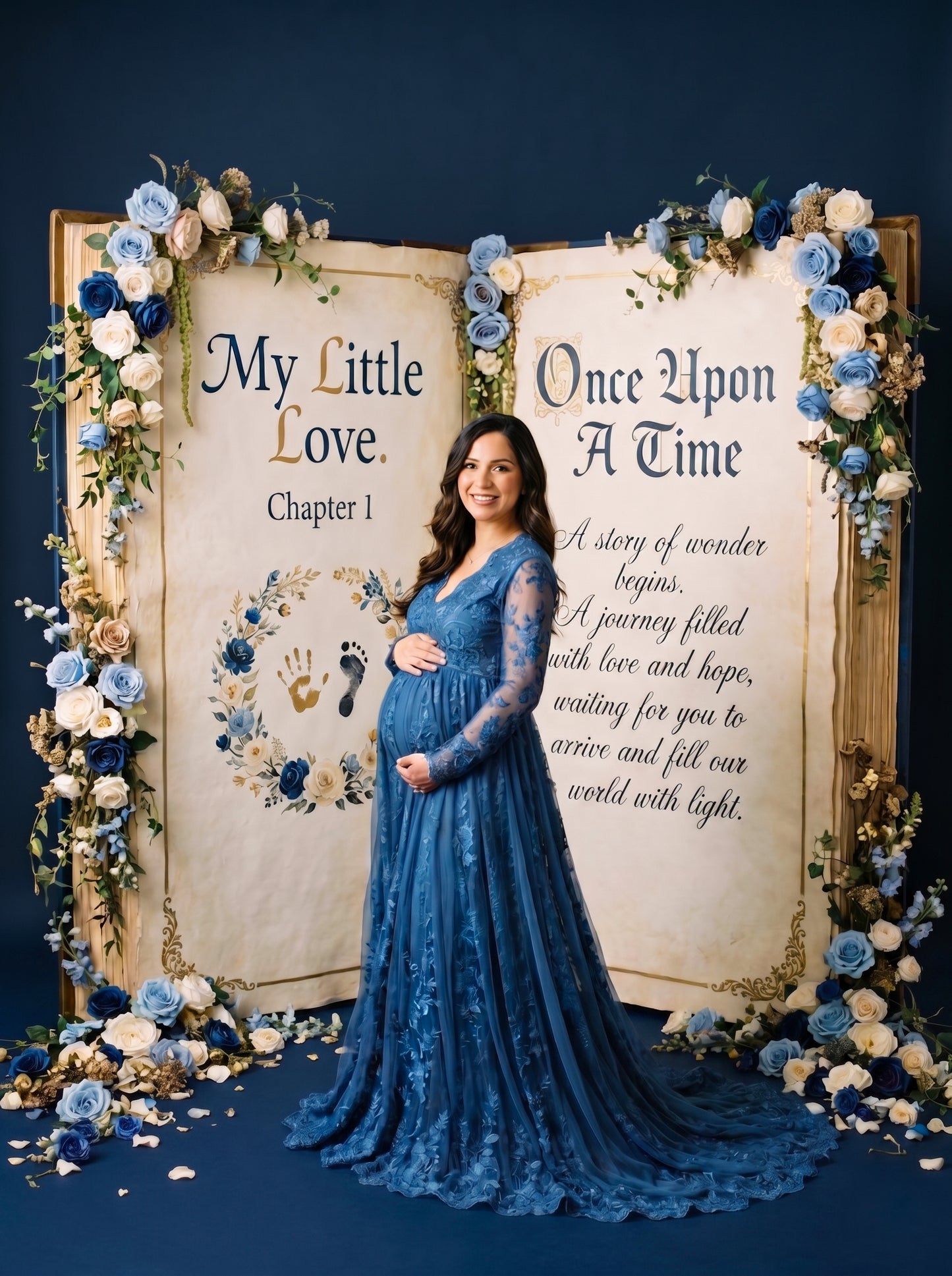 Book Love Digital Backdrop Set