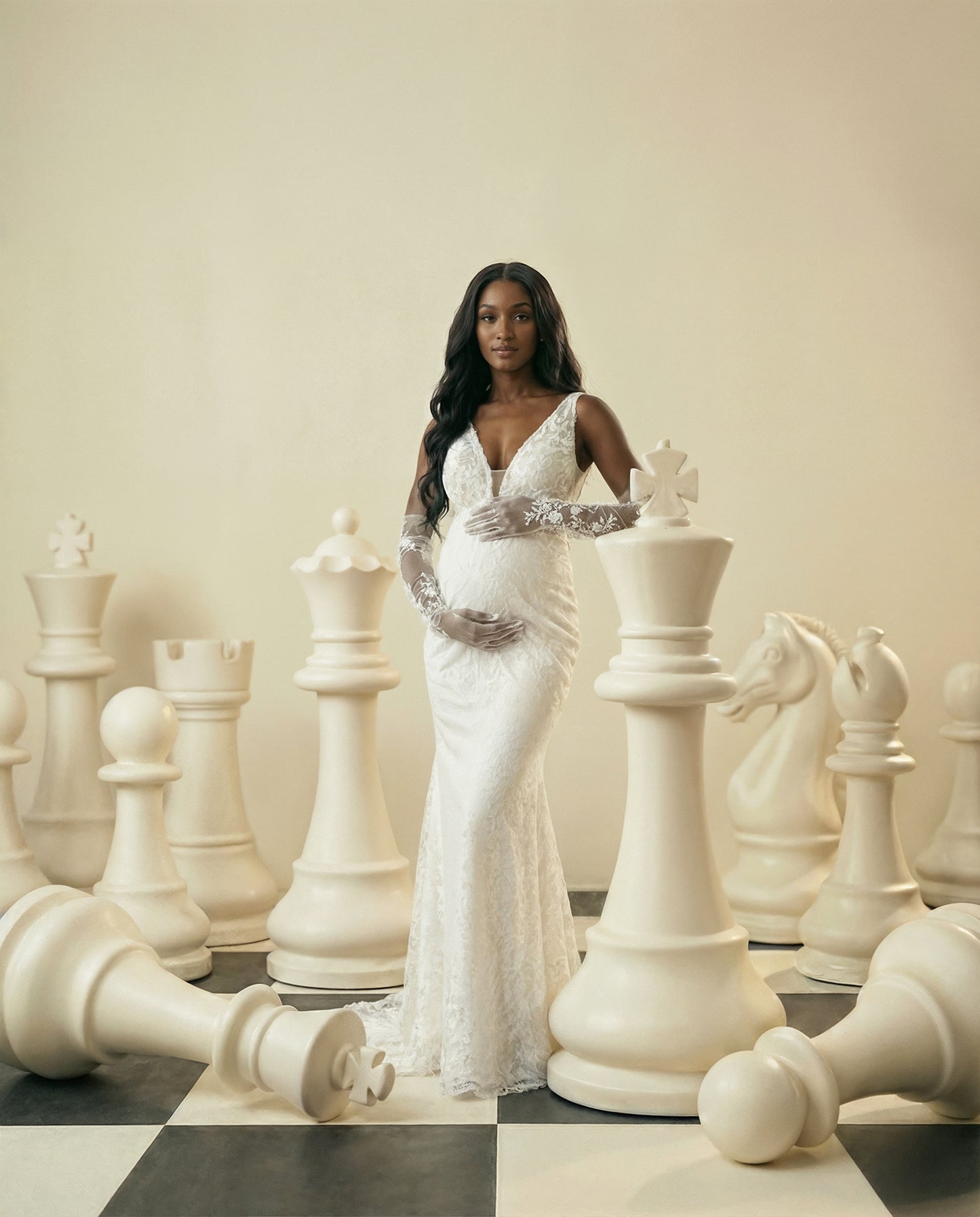 Chess Move Digital Backdrop Set