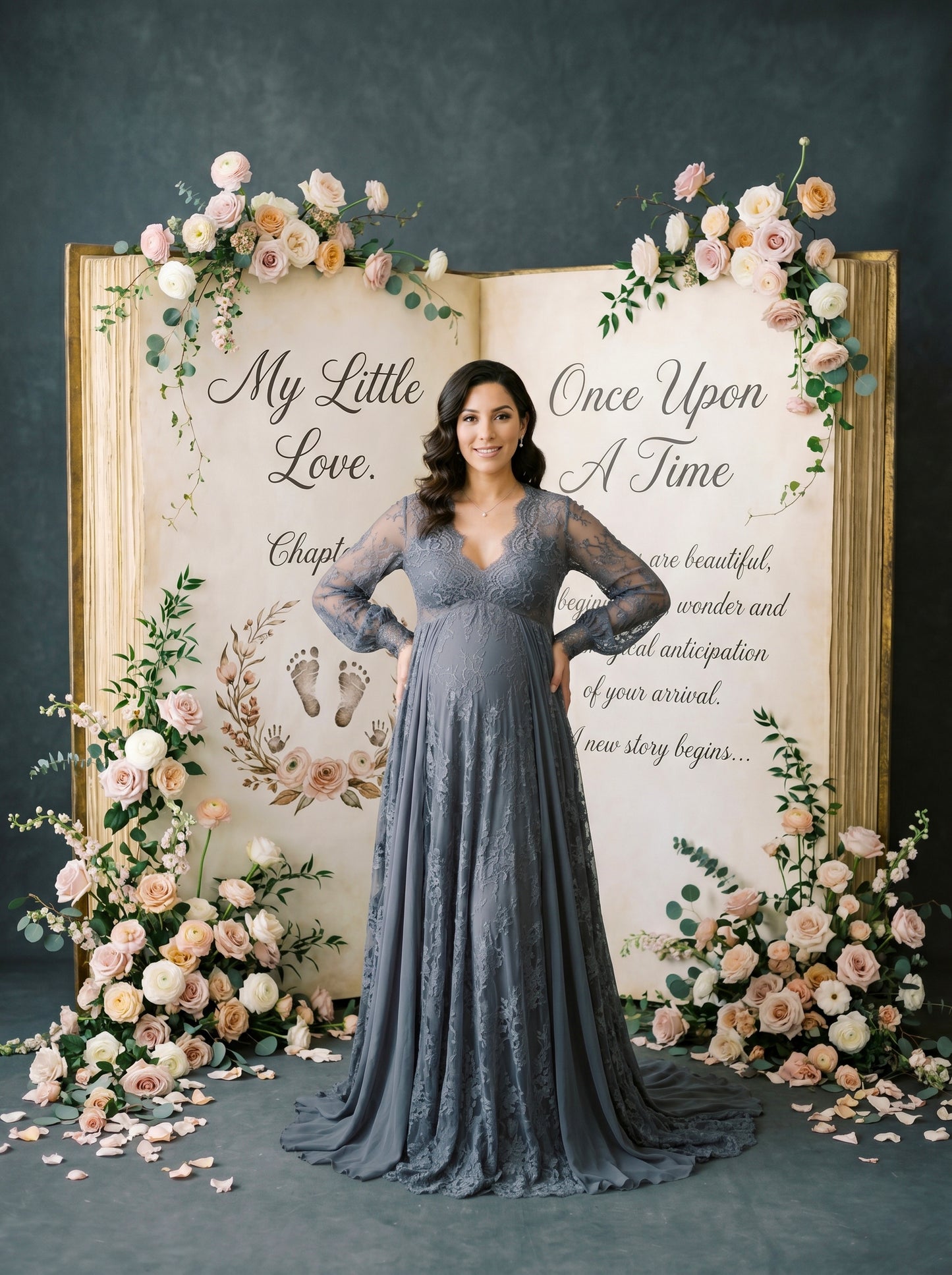 Book Love Digital Backdrop Set